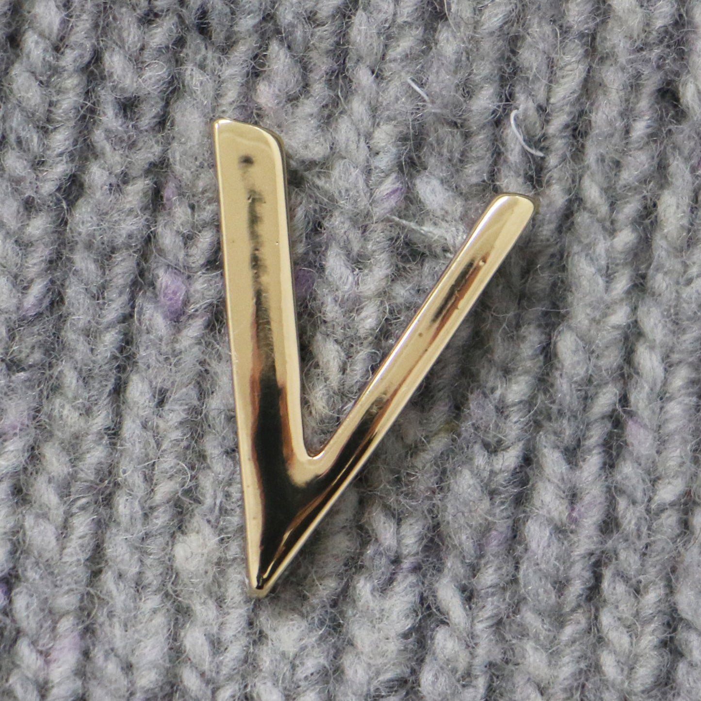 ニット プルオーバー 長袖 セーラーカラー ネップ スリット ウール 23秋冬 240523