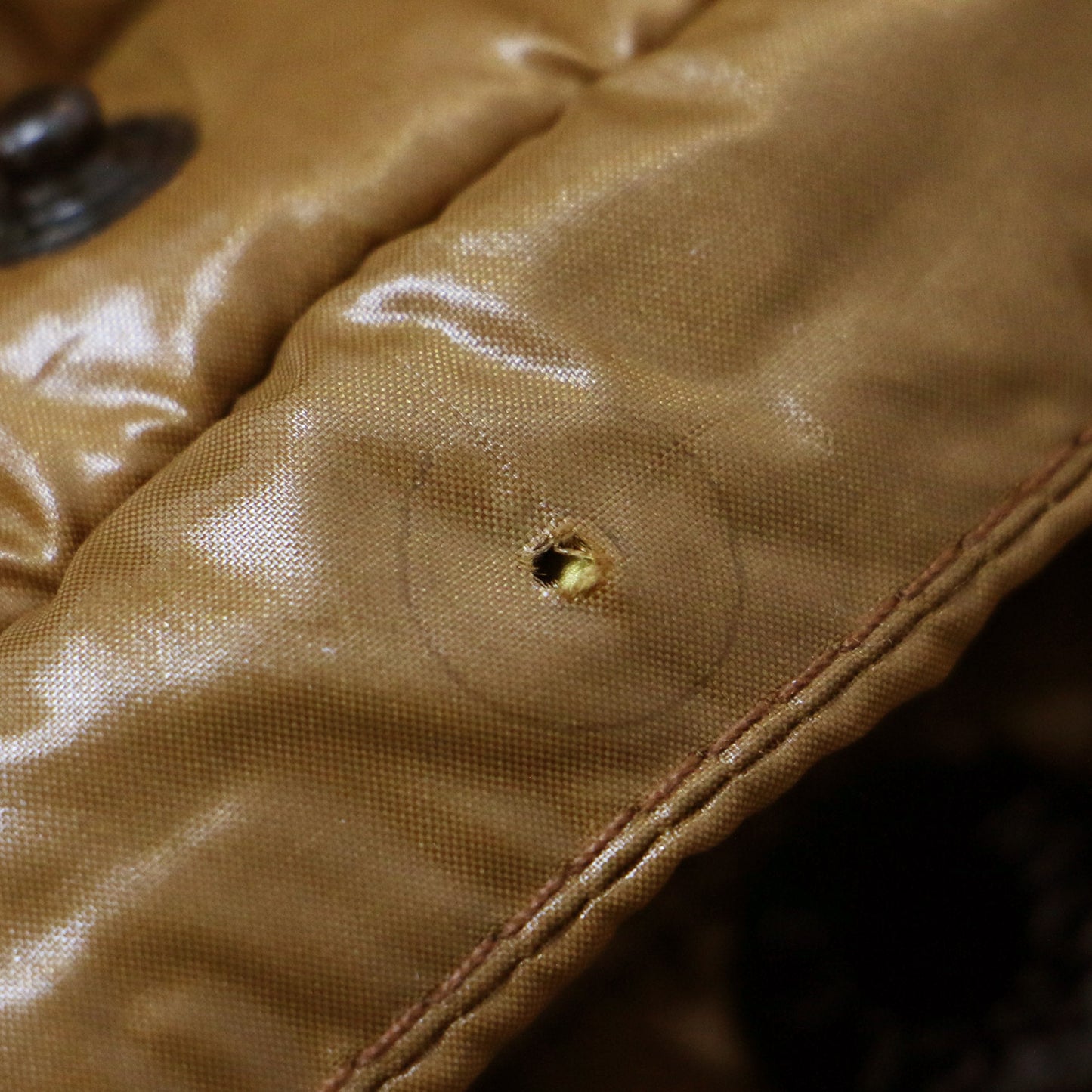 コート ダウン ロング スタンドカラー フード付き Aライン ナイロン MOKA 240626