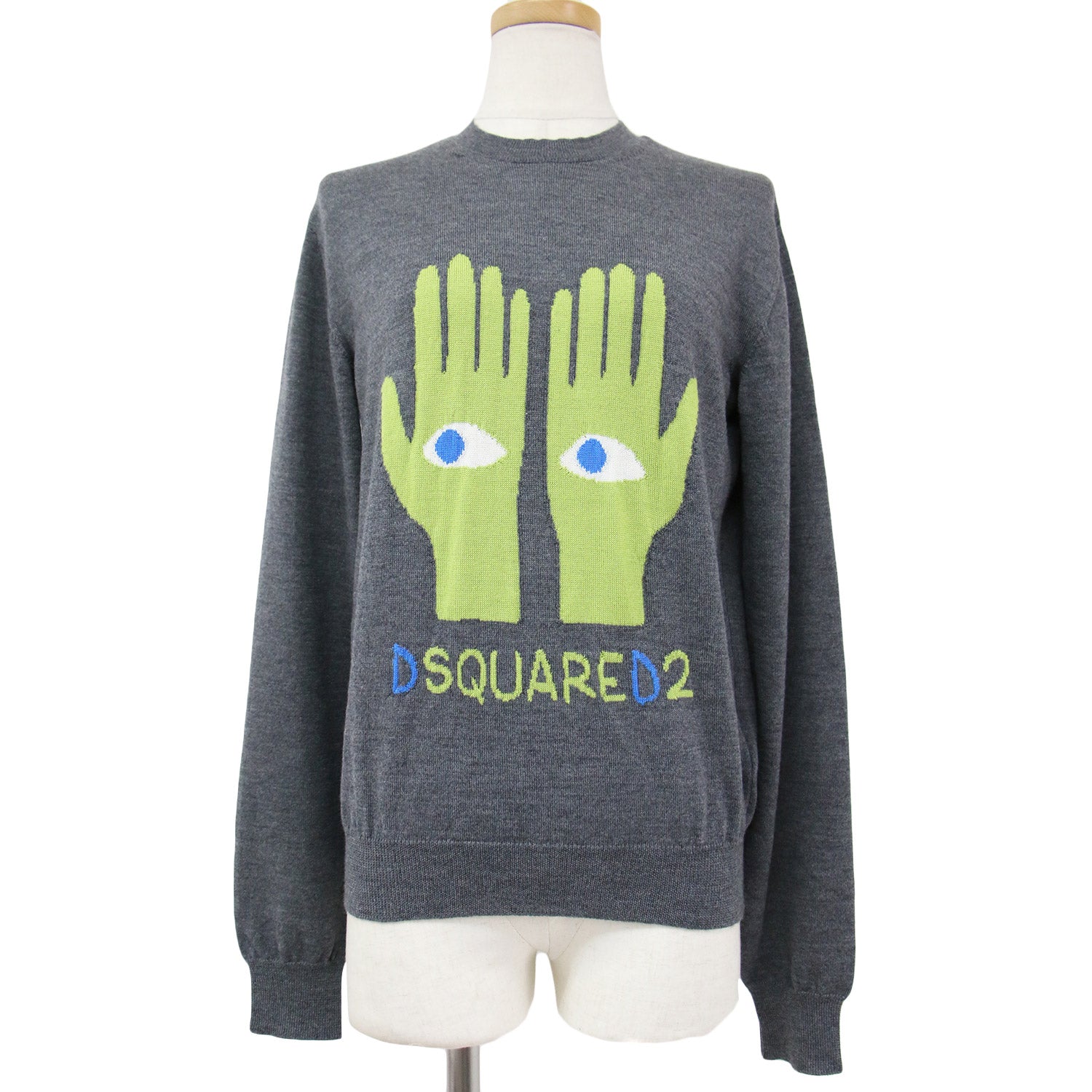 DSQUARED2 (ディースクエアード) ウール ニット プルオーバー / 長袖 