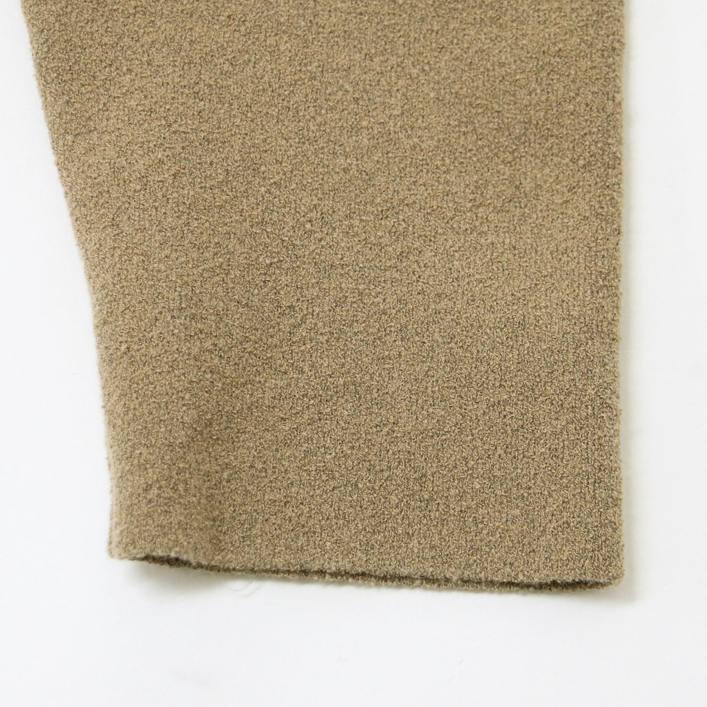 ニット プルオーバー タートルネック フロントデザイン コットン ナイロン 240626