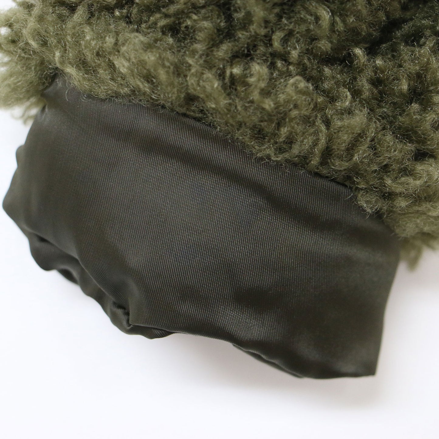 フェイクファー ボア ジャケット / 襟付き ショート丈 コート ブルゾン HESPER