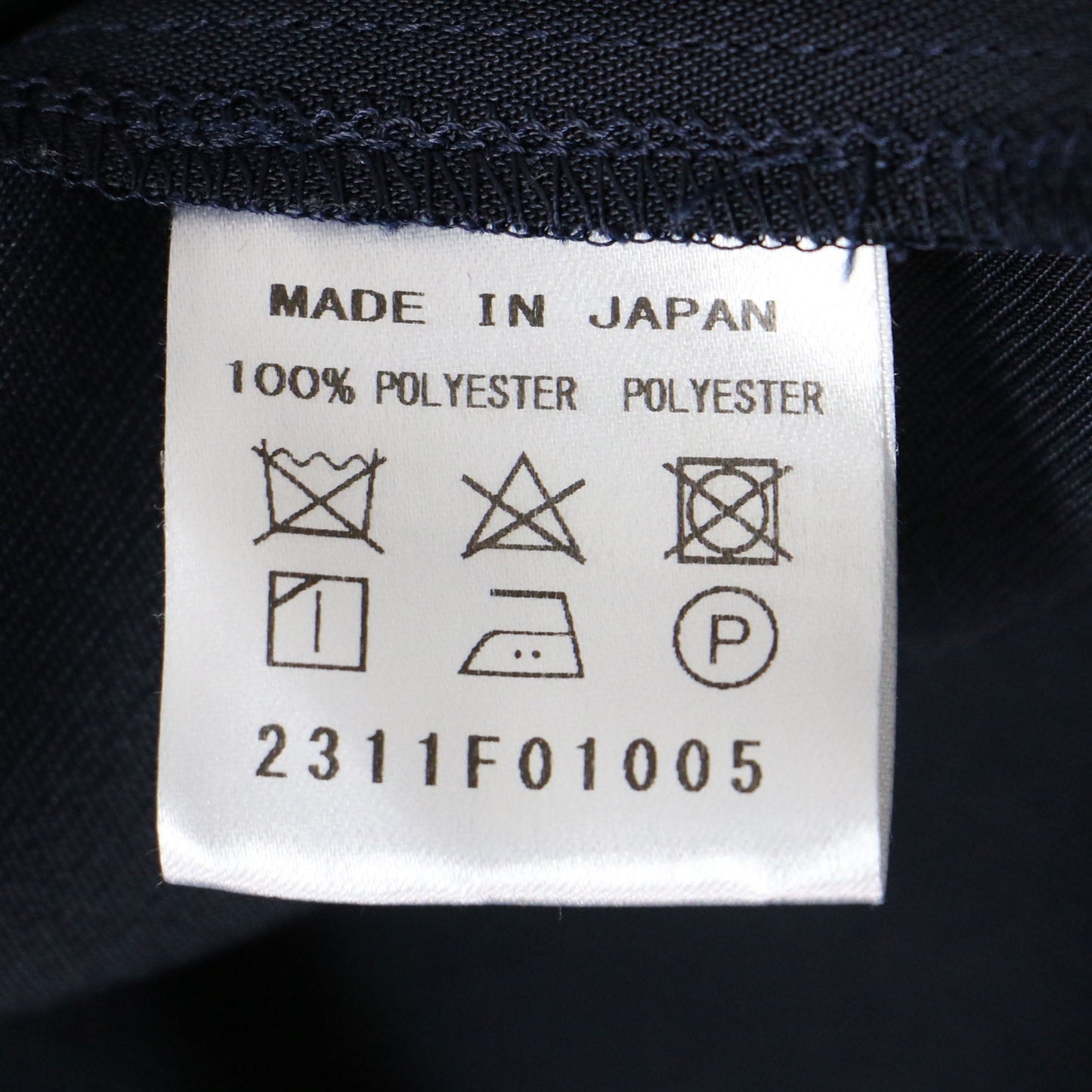 24春夏 フロントタック ノーカラー ダブルクロス ブラウス / 長袖 240912