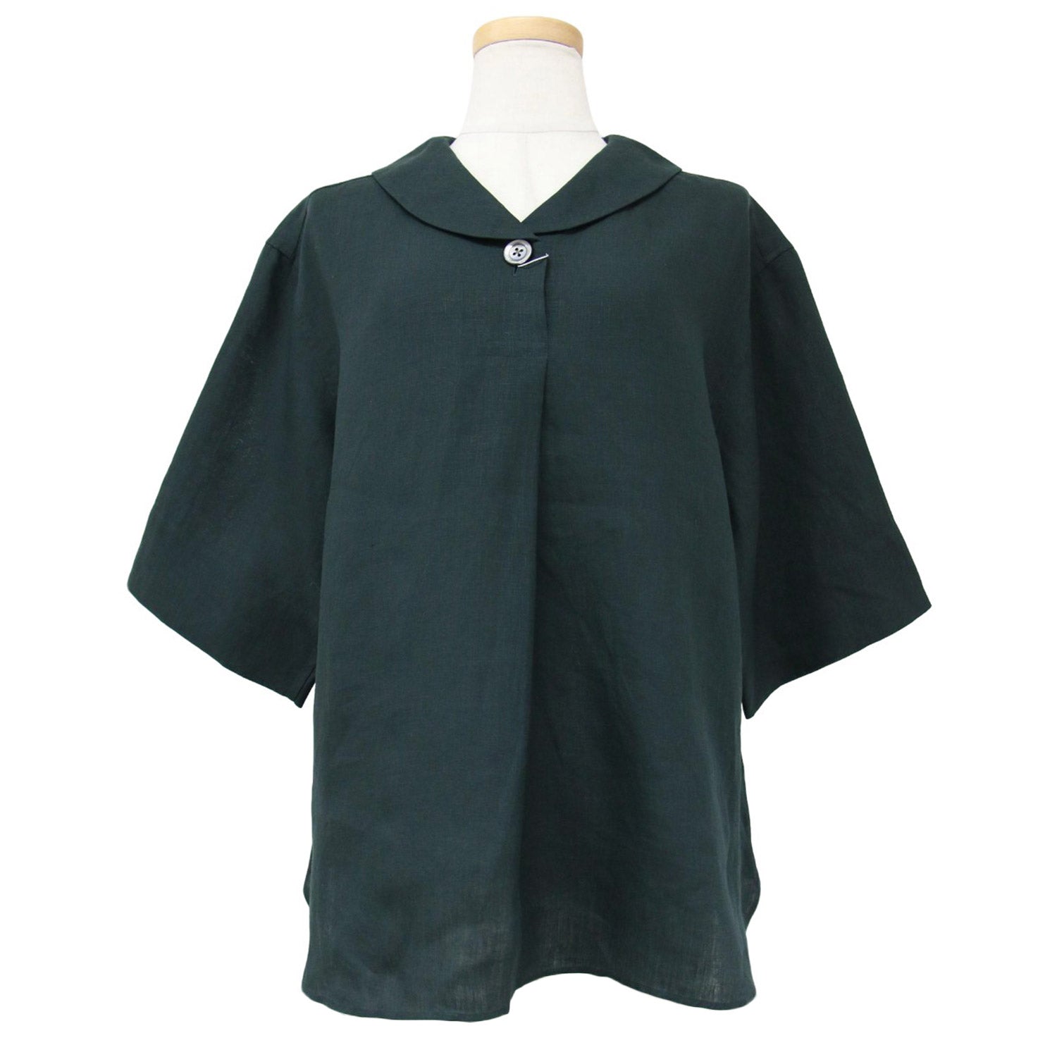 MARGARET HOWELL (マーガレットハウエル) 24春夏 SHIRTING LINEN シャツ / リネン フラットカラー ブラウス 半袖  240725 – ブランド古着の通販・買取 | BEEGLE by Boo-Bee