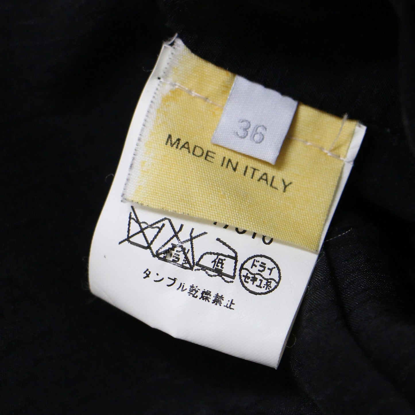 カシュクール ノーカラー ジャケット / 長袖 Vネック ギャザー リボン ウール シルク 241119