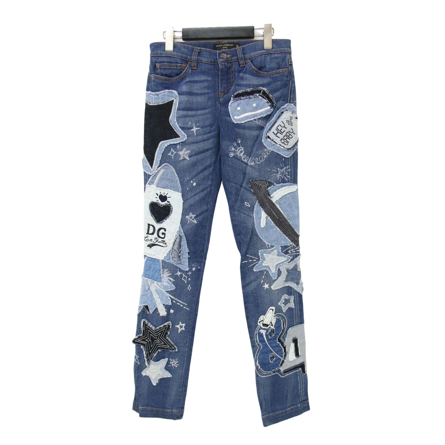 DOLCE&GABBANA ペイントデニム DOLCE&GABBANA ドルチェ＆ガッバーナ
