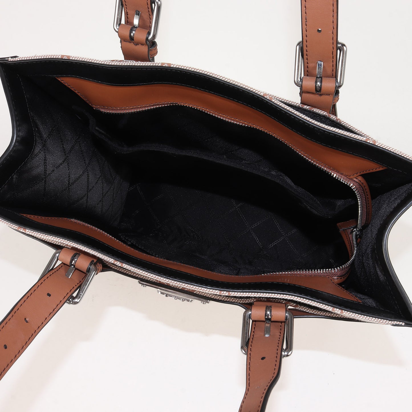 23SS ハドソン エンパイア ロゴ ジャガード トートバッグ (Hudson Empire Logo Jacquard Tote Bag) / 肩掛け カバン オフィカジ ビジカジ