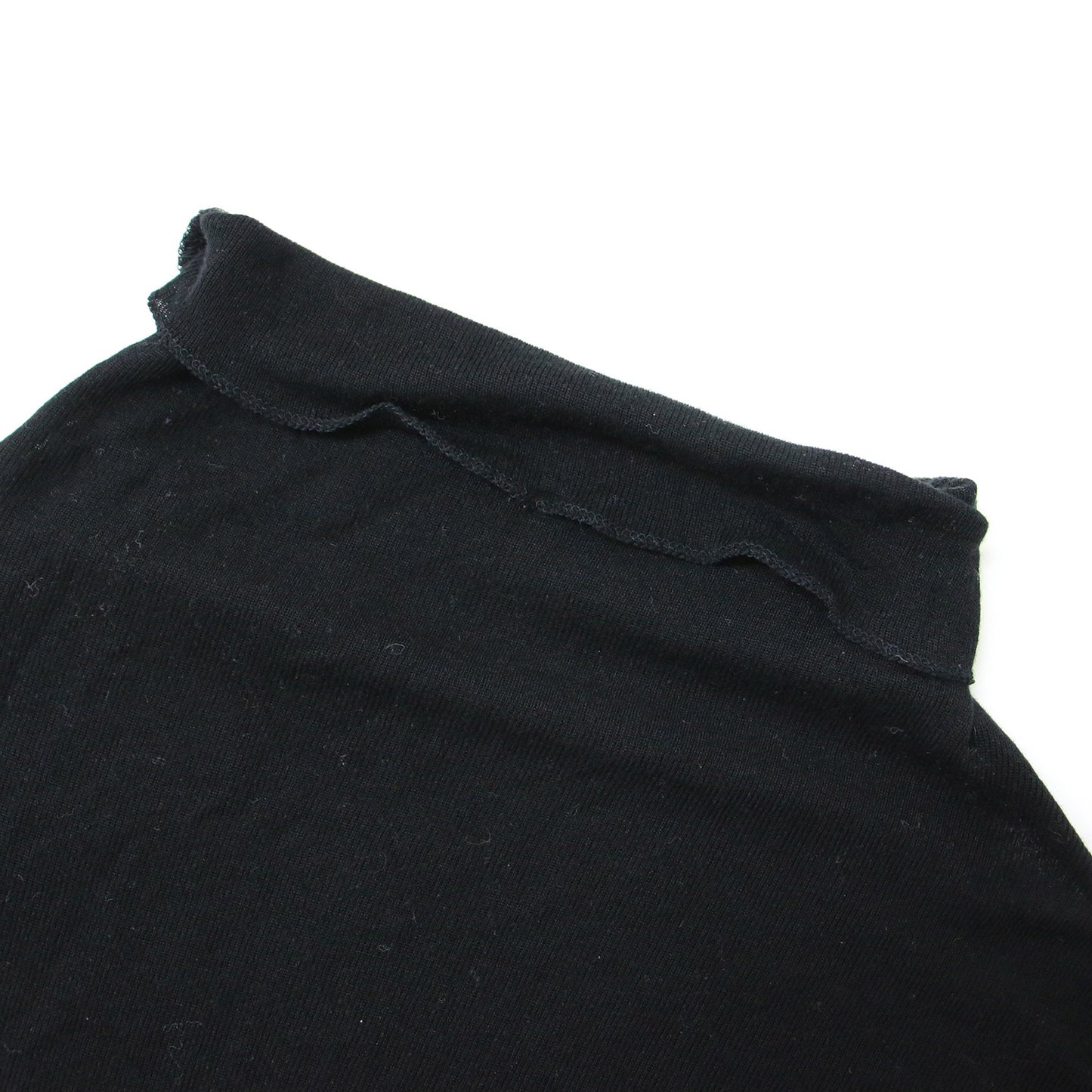 リヨセル カシミヤ タートルネック プルオーバー / カットソー シアー 長袖 241022