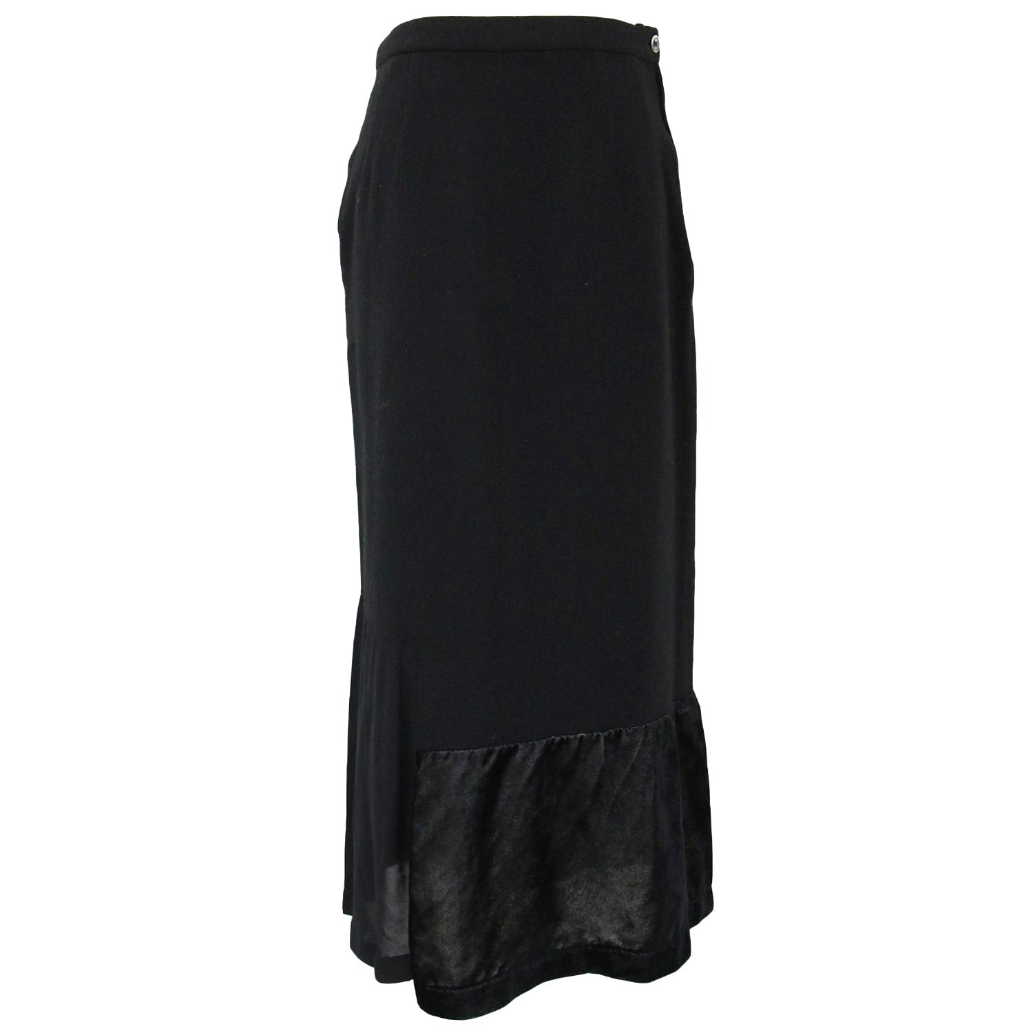 トリココムデギャルソンCOMMEdesGARCON ロングフレアスカート COMME