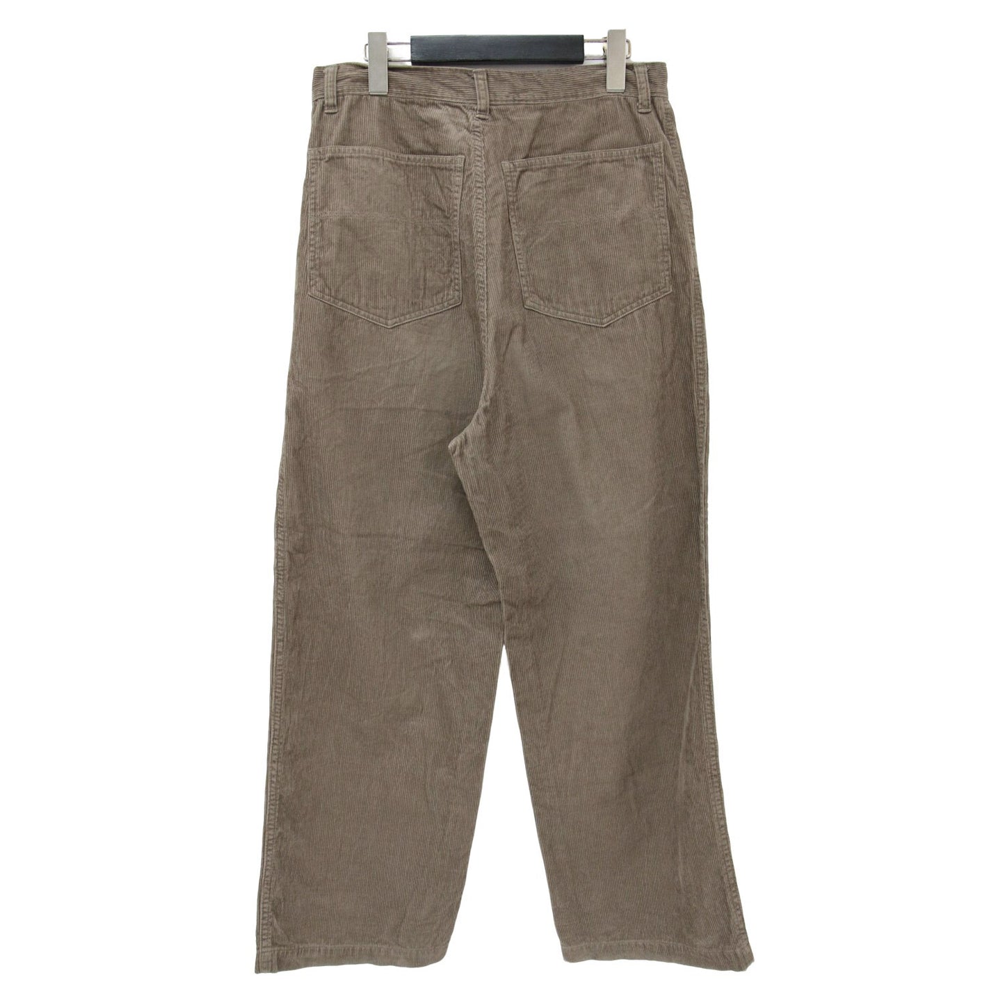 23春夏 オーガニックコットン コーディロイ パンツ / ワイド ハイウエスト