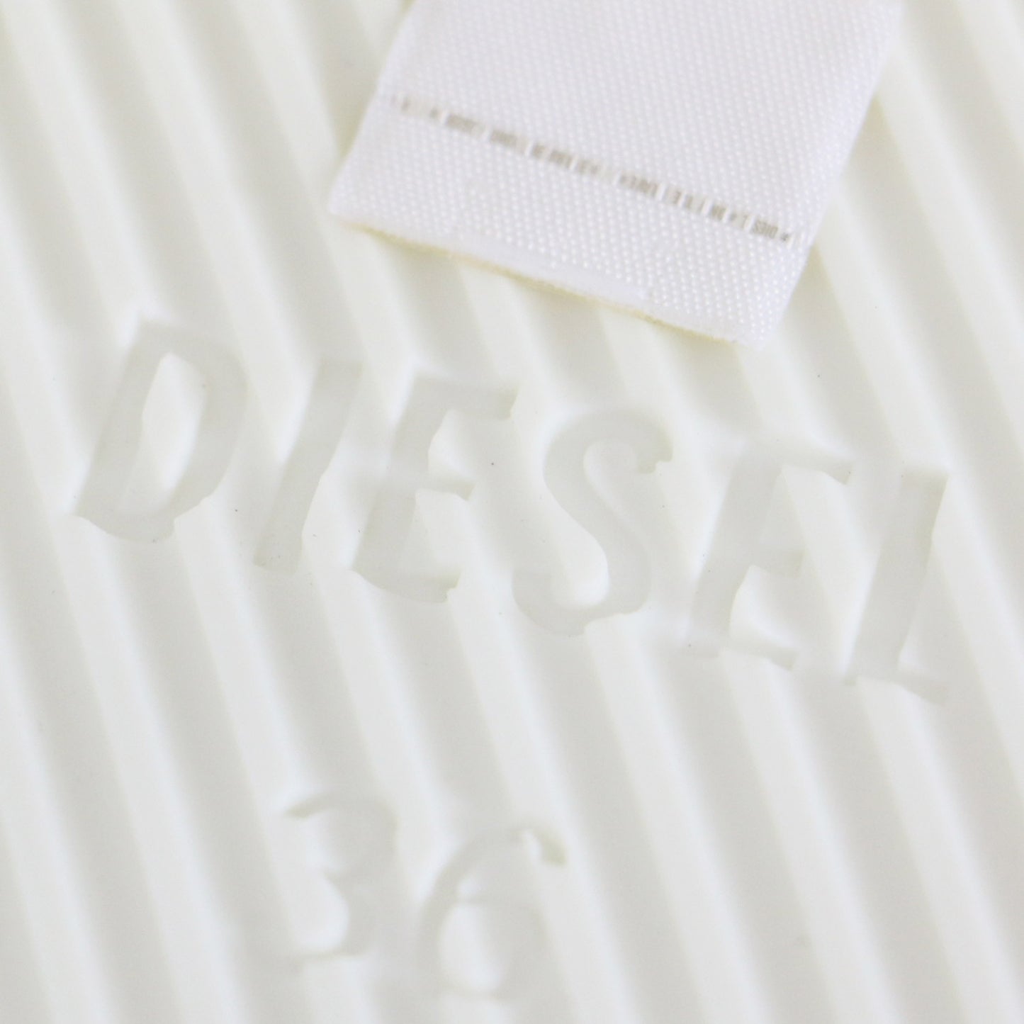 23春夏 ブランドロゴ チャンキーヒール ラバー サンダル / ミドルヒール スライダー