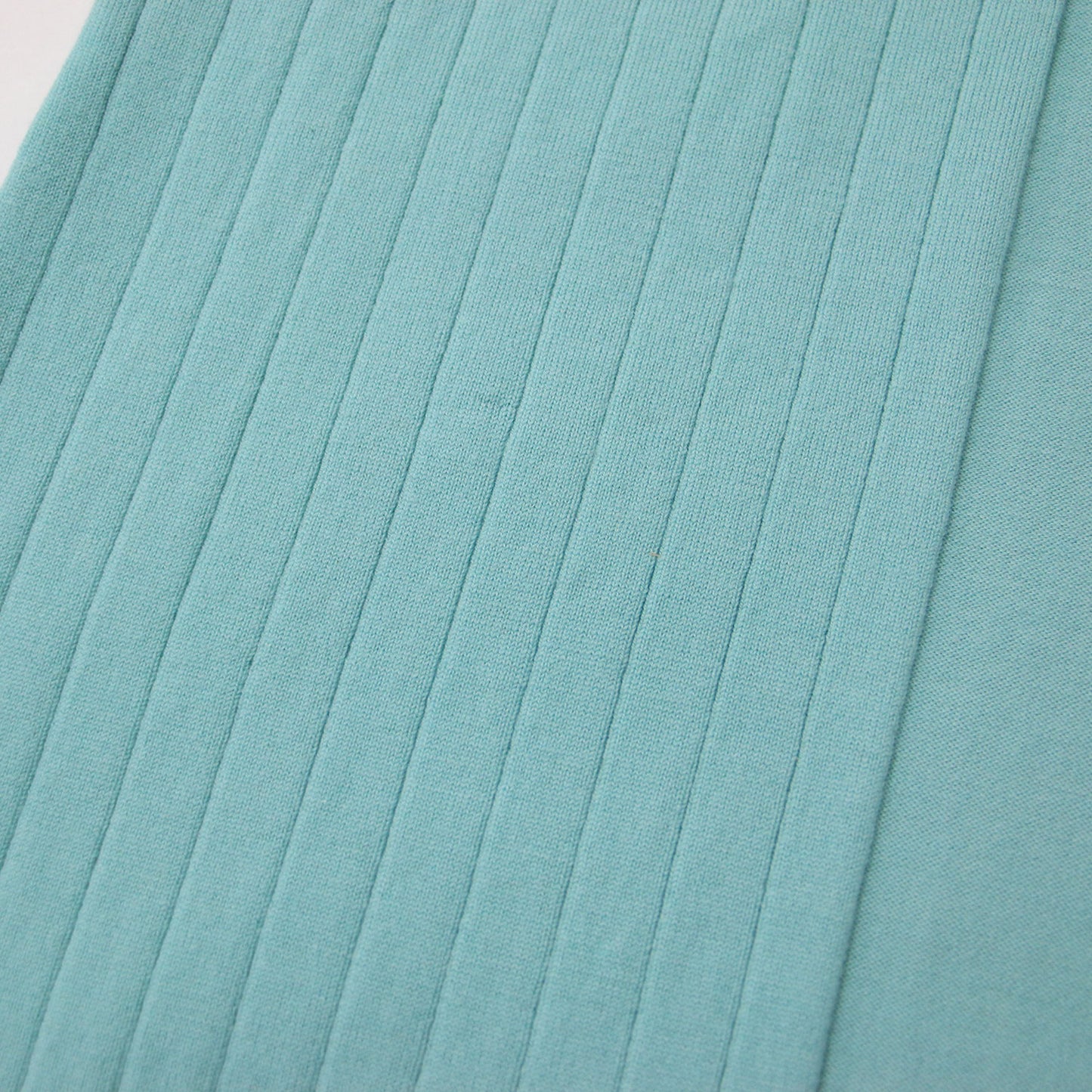 リボン フリル ニット / 長袖 針抜き ハイゲージ ウール