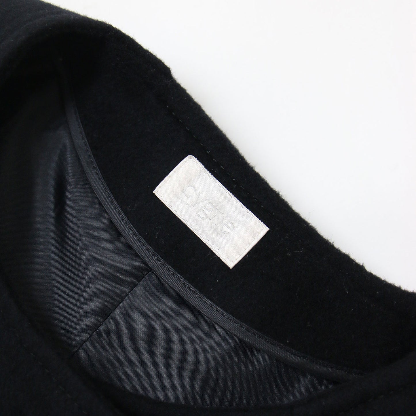 ウール スカラップ ケープ コート / ジャケット 長袖 2WAY Aライン