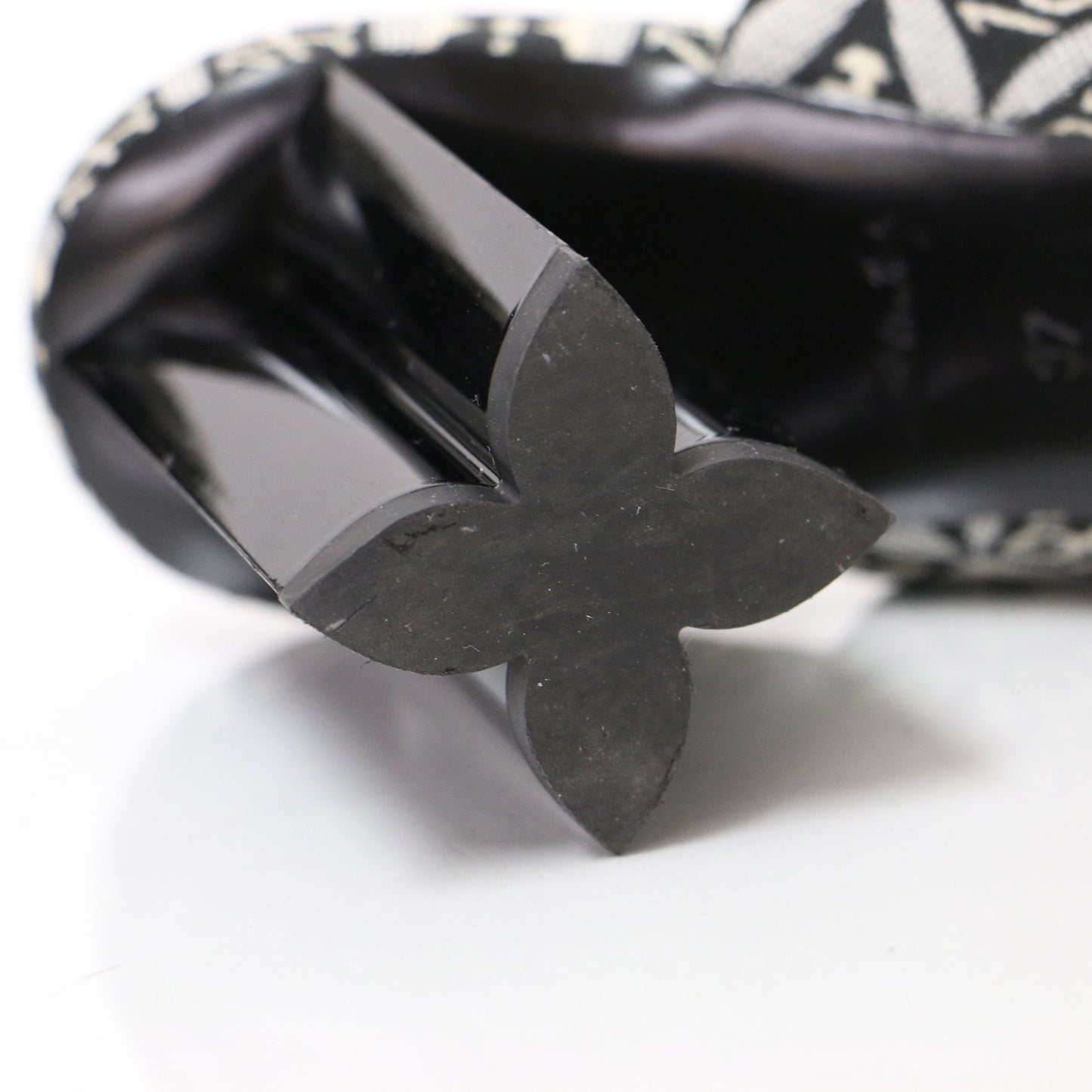 SINCE1854 コレクション モノグラム シルエット ライン ミュール / サンダル イタリア製