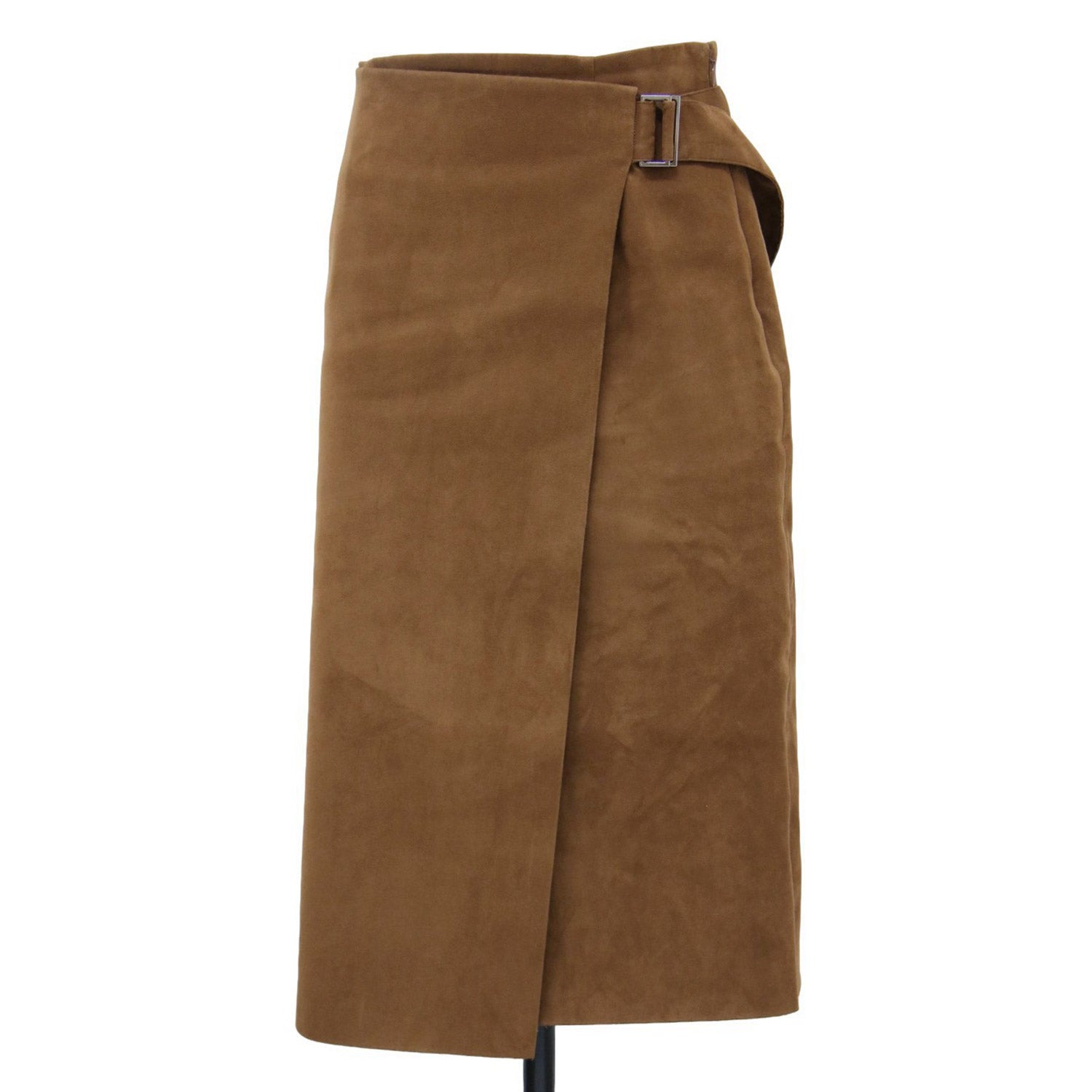 TOMORROWLAND (トゥモローランド) フェイクスエード ラップ スカート  