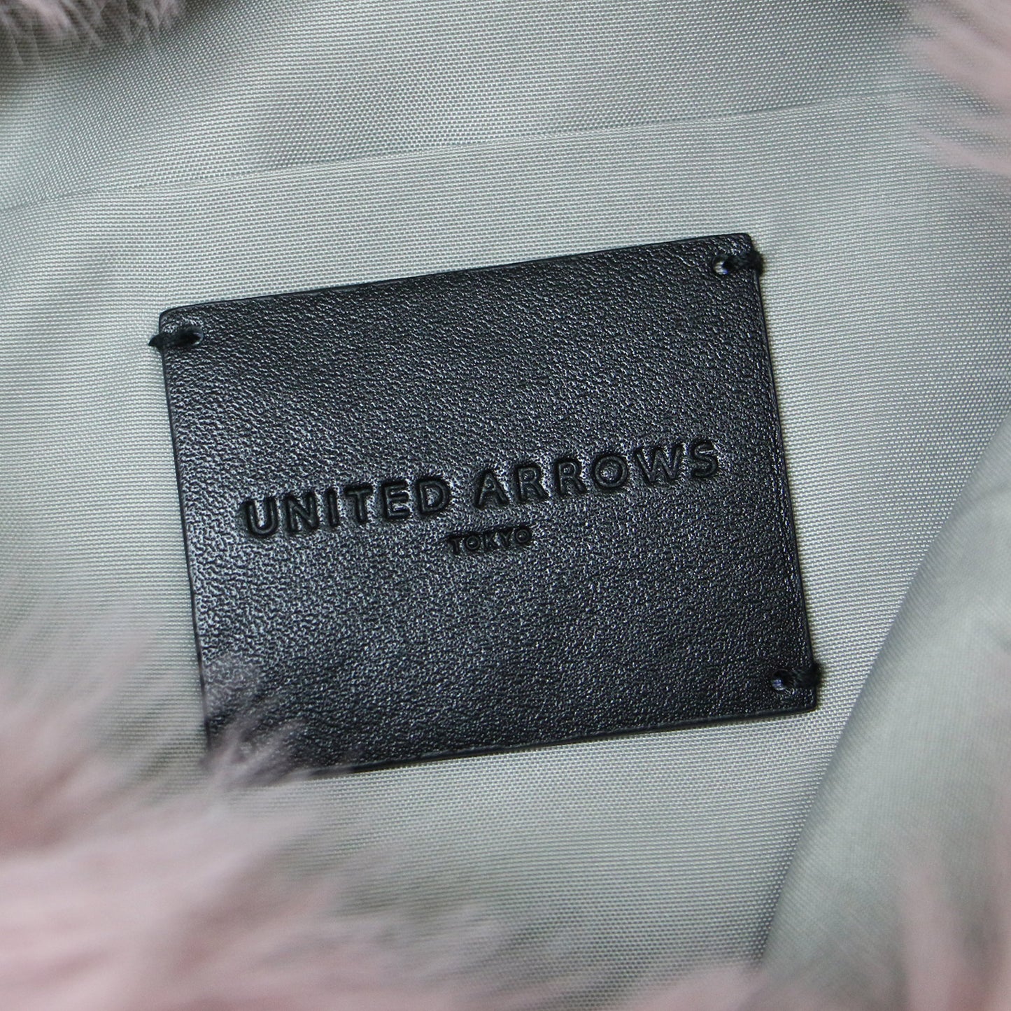 フェイクファー シャギー トート バッグ / ハンドバッグ スクエア 241115