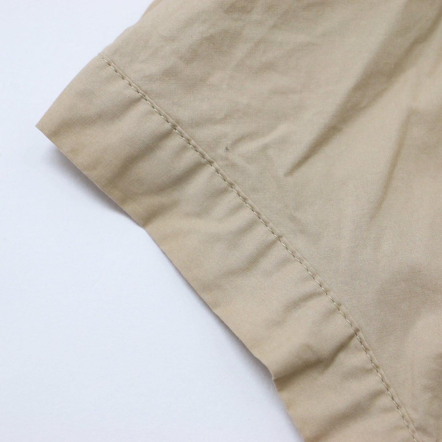 23春夏 コットン Vネック ボリュームスリーブ ブラウス / MIRALIA ギャザー 半袖