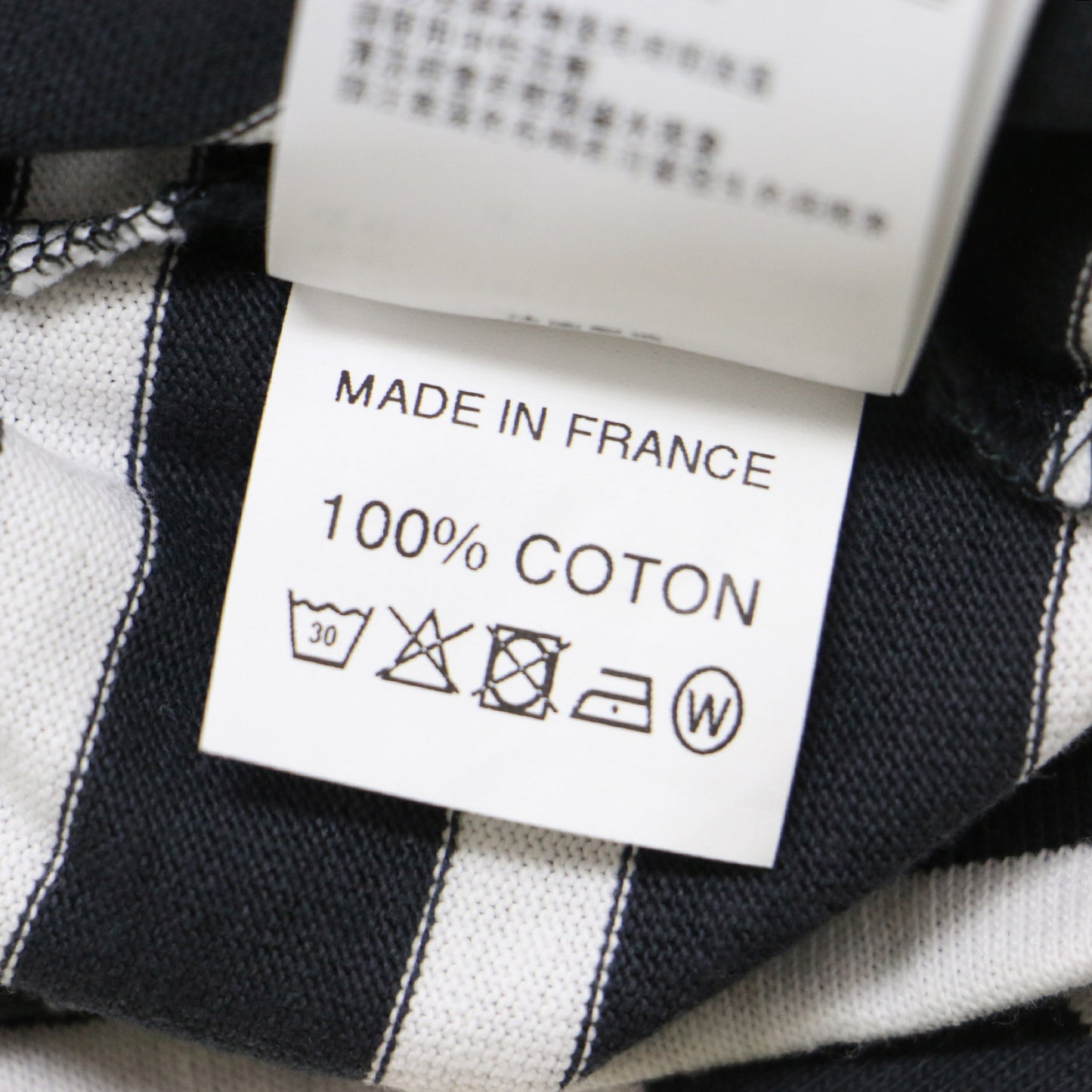 × CELFORD 24春夏 別注 パフスリーブ カットソー / 半袖 Tシャツ クルーネック ボーダー コットン 241029