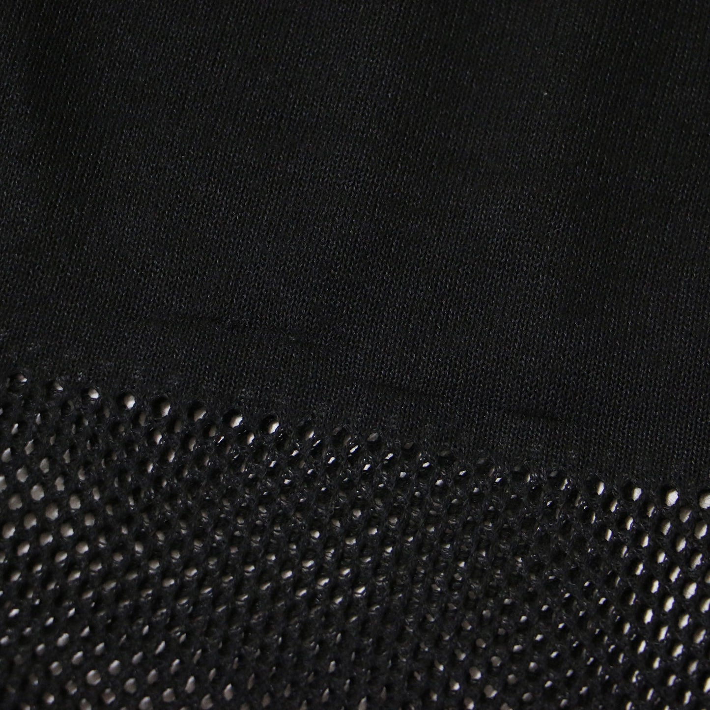 シアー メッシュ ニット / ワイド クルーネック ウォッシャブル 半袖 Sheer Knit Pierre str 241030