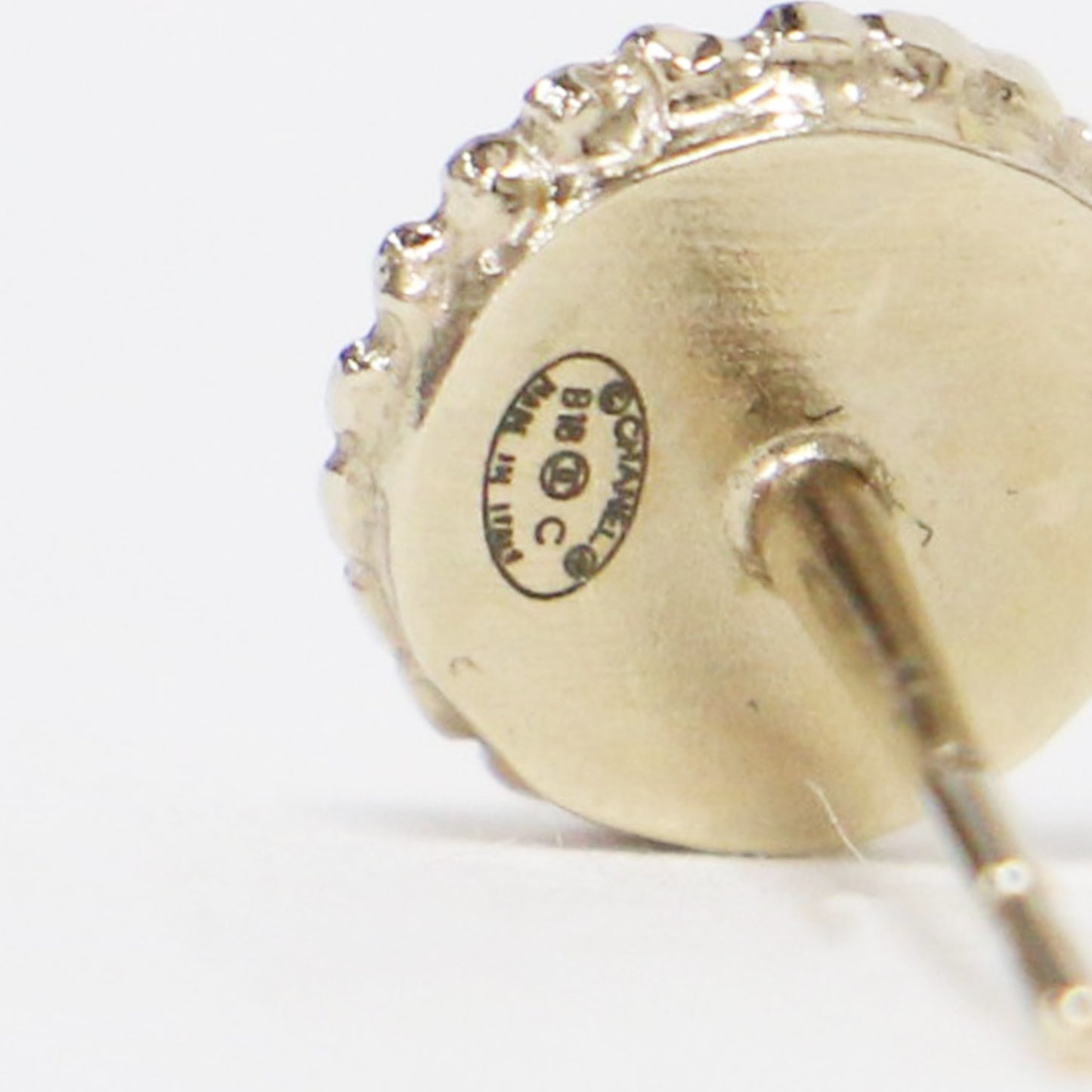 ココマーク メタル ピアス / 両耳用 ロゴ B18C