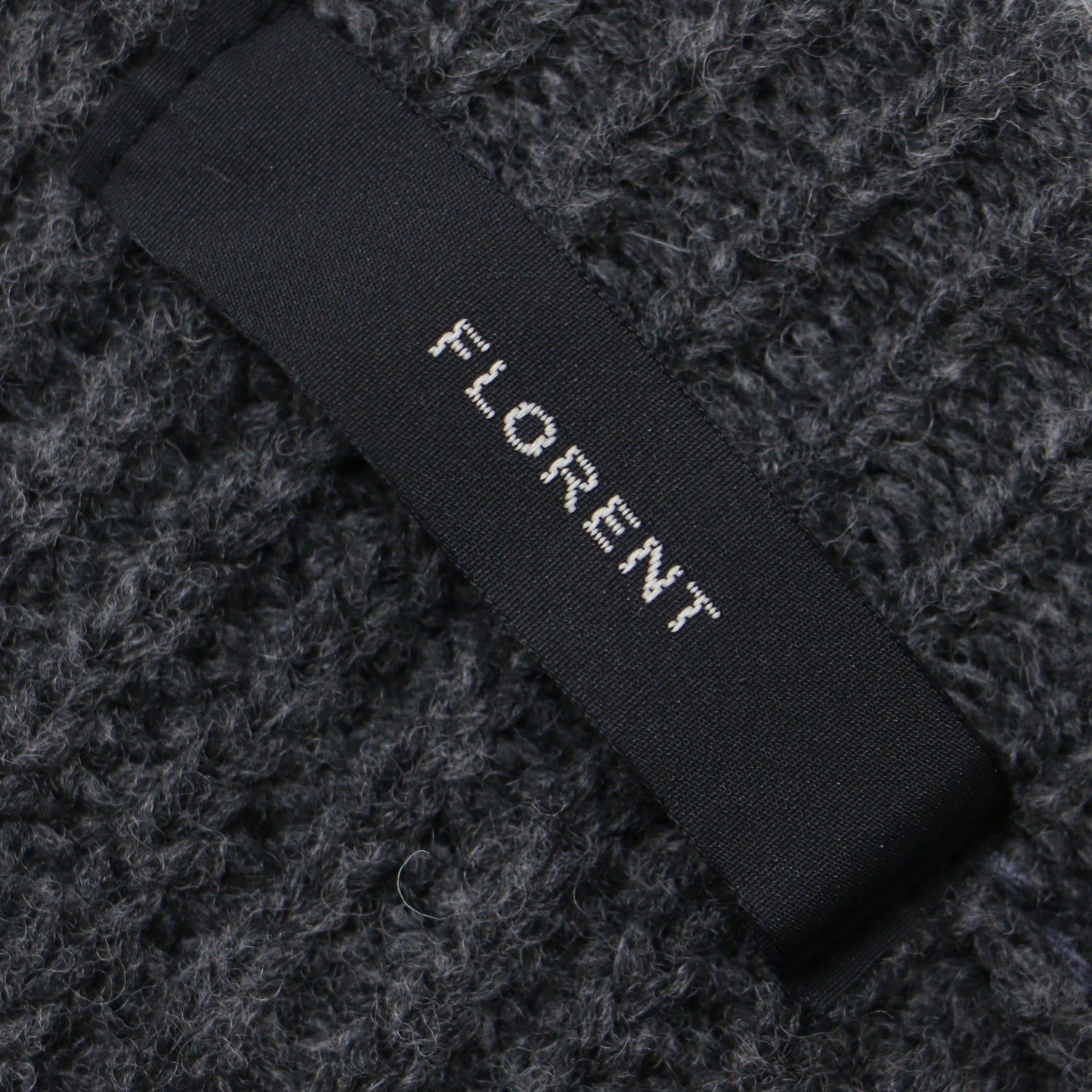 ニット ベスト / Vネック 畦編み オーバーサイズ ワイドシルエット ウール