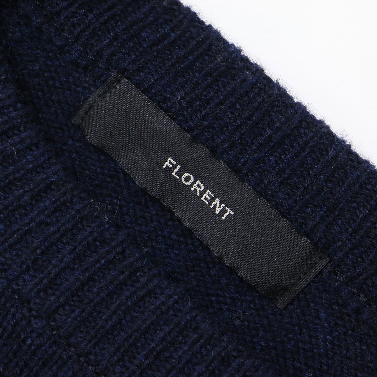 ウール クルーネック プルオーバー ニット / 長袖 ラグランスリーブ