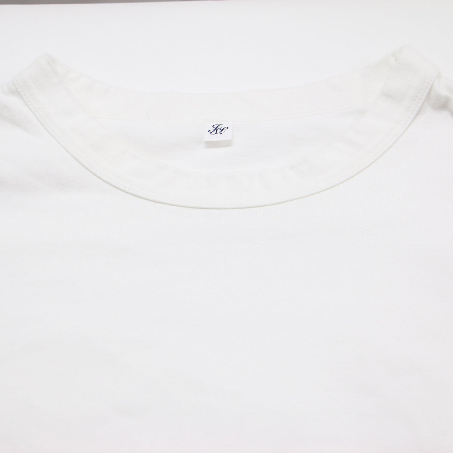 クラシック テンジク スタンダード クルーネック ワンピース / Tシャツ 5分袖 ロング コットン