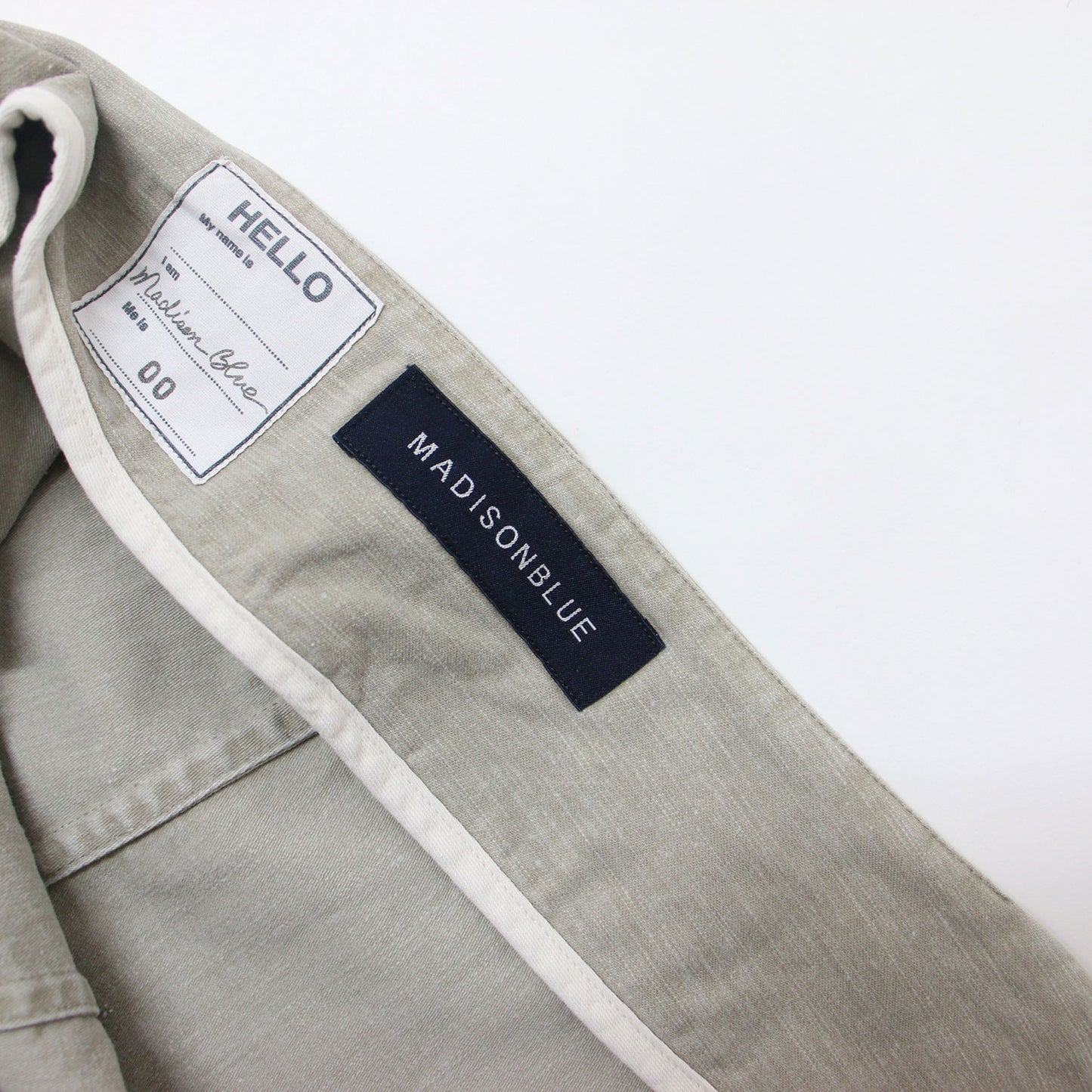 パネル フレア スカート バック サテン / ミディ丈 コットン