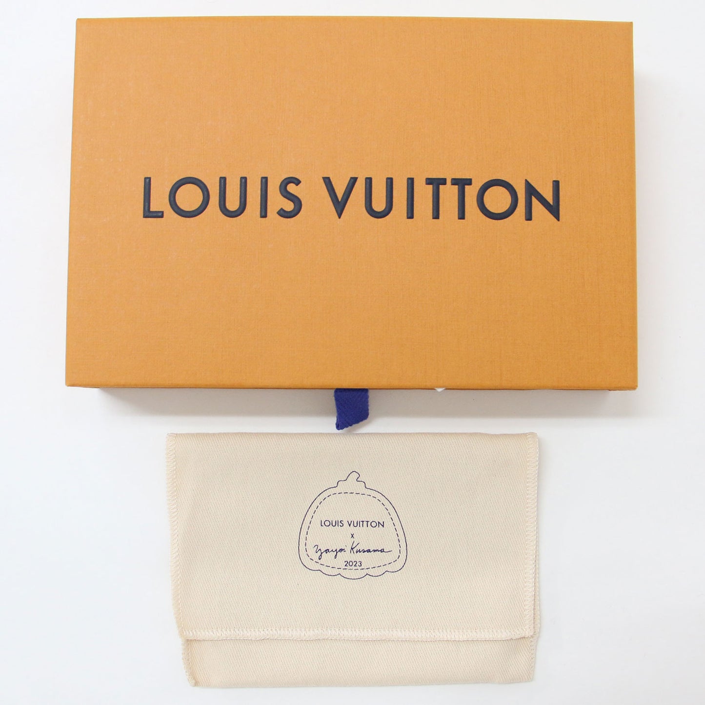 × 草間彌生 ポシェット・クレ モノグラム・アンプラント M81957 / コインケース キーケース インフィニティドット プリント レザー フランス製 241122