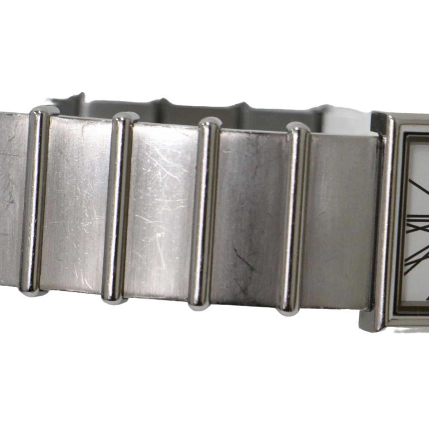 マドモワゼル クォーツ 腕時計 H0827 / レディースウォッチ アナログ スクエア 白文字盤 ヴィンテージ