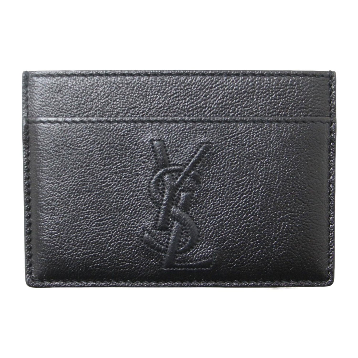 Yves Saint Laurent (イヴサンローラン) レザー カードケース 568986 / YSLロゴ パスケース イタリア製 -  ブランド古着の通販・買取 | BEEGLE by Boo-Bee