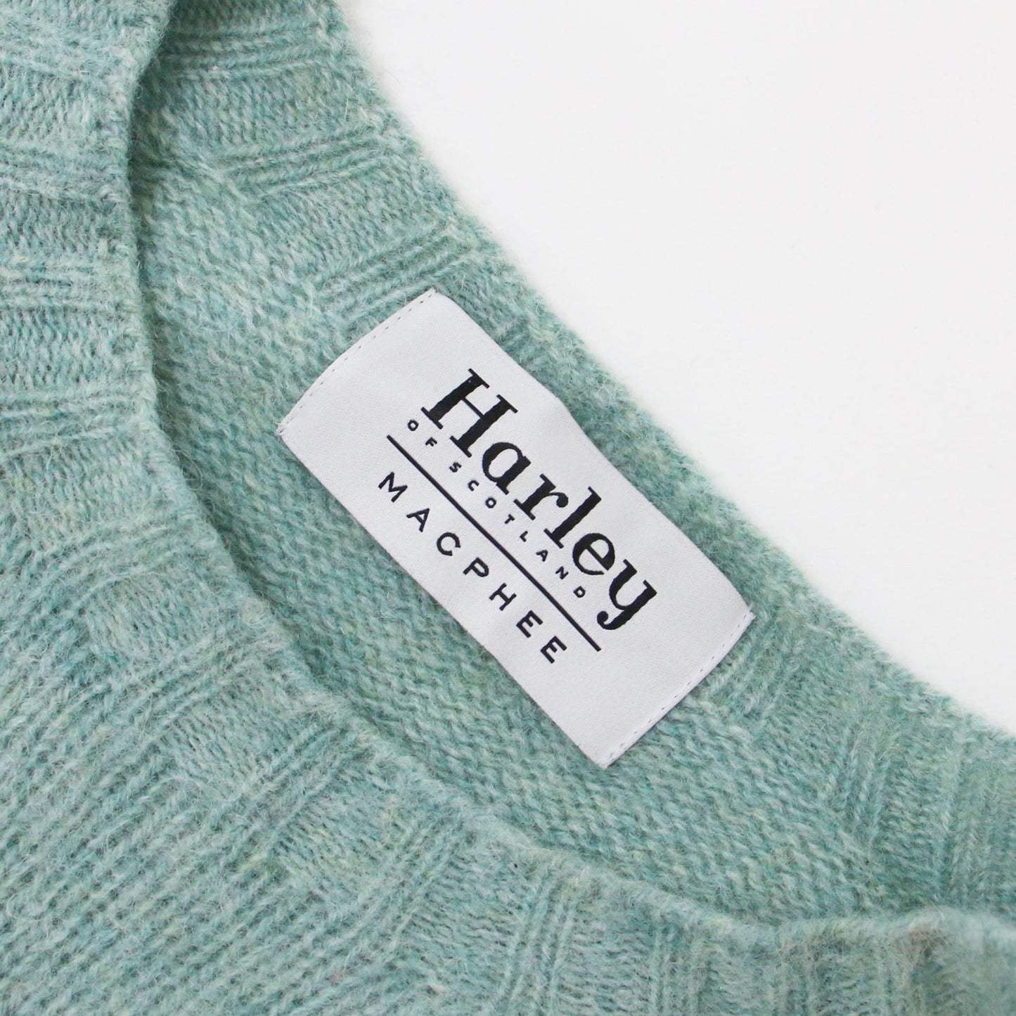 × MACPHEE ウール クルーネック プルオーバー / ニット セーター 長袖 シャギー 起毛