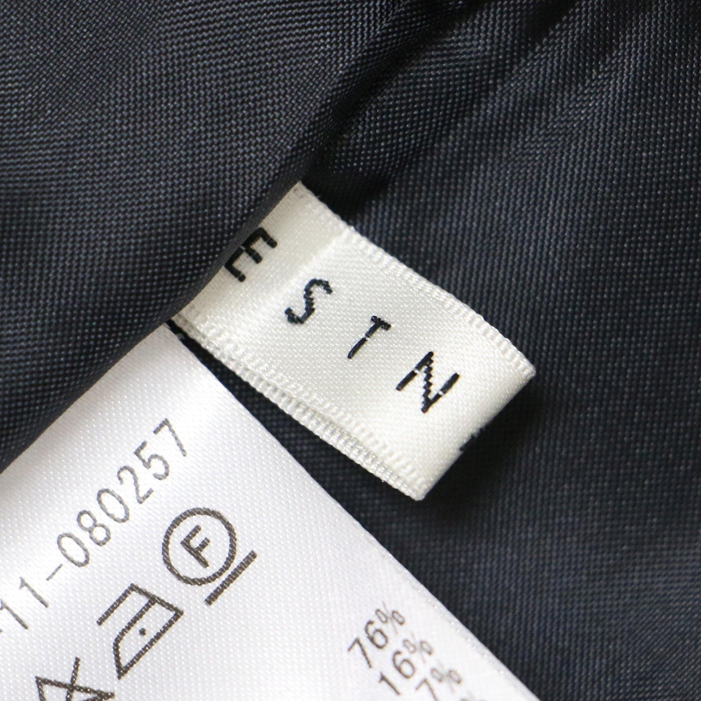 23秋冬 ベアトップ ワンピース / ミディ丈 キャミソール タイト ストライプ ウール シルク