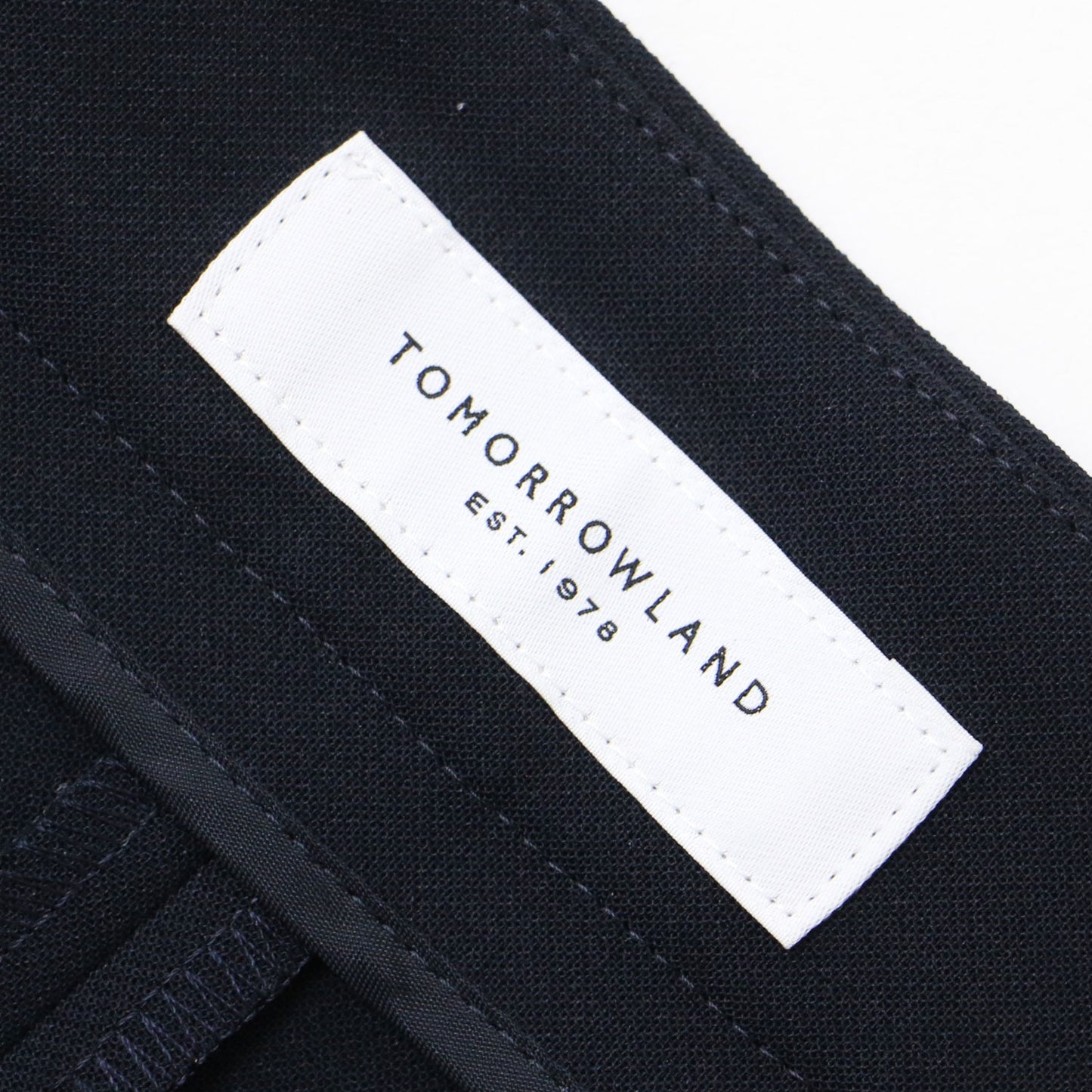 ドライ ダブルクロス フロントタック テーパード パンツ / ハイウエスト ストレッチ