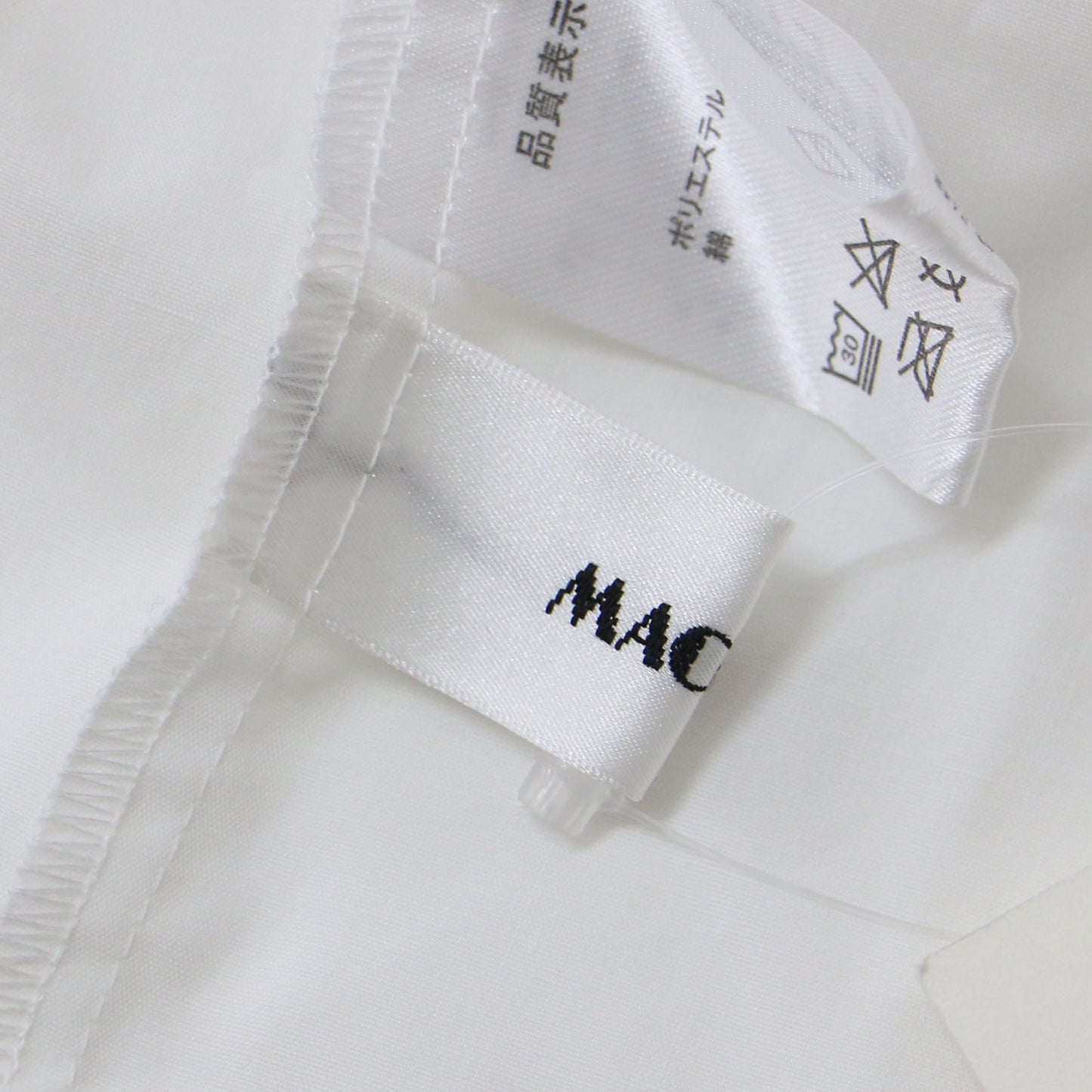 リボンタイ プリーツ ボリュームスリーブ ブラウス / 長袖 ギャザー コットン