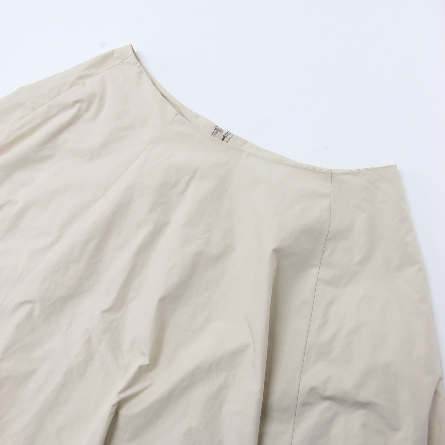 タフタ バルーン スカート / Taffeta balloon ロング丈 フレア ギャザー ナイロン