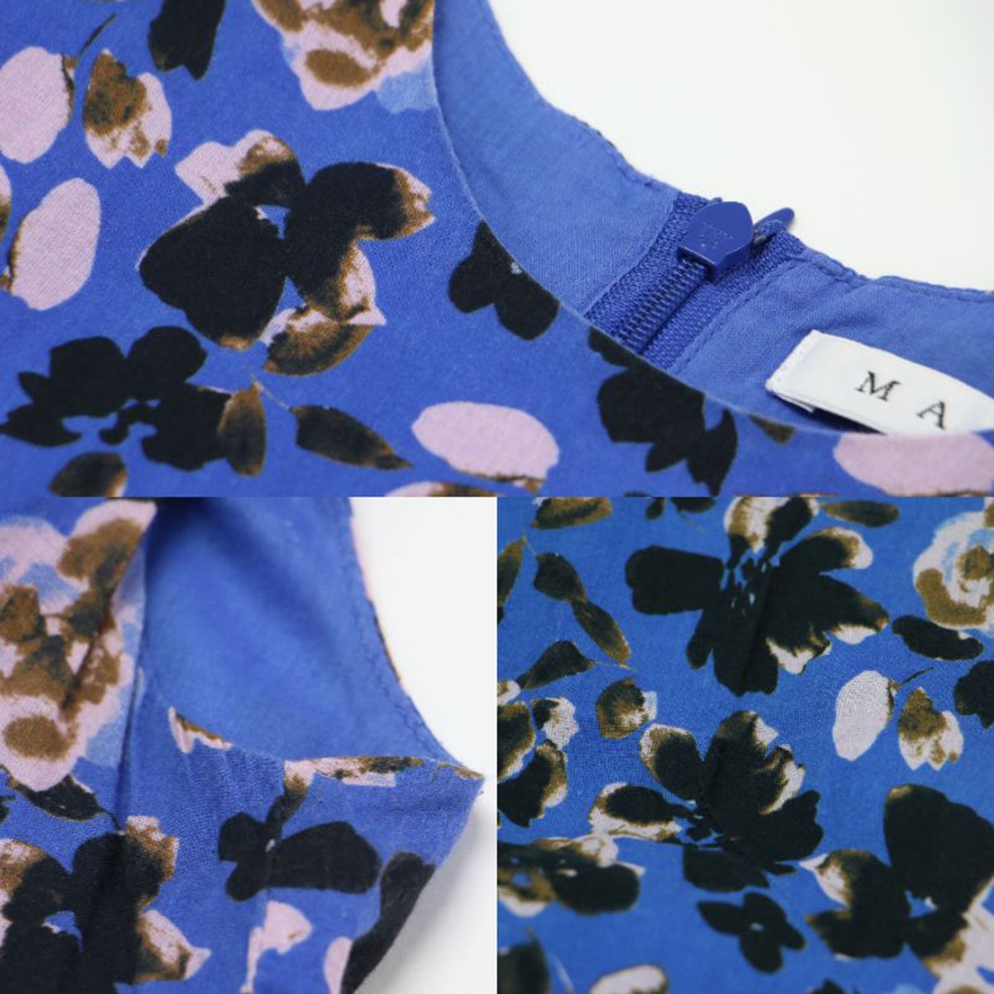 × TOMORROWLAND 別注 23春夏 ドリーミングビューティードレス / ワンピース ノースリーブ クルーネック 花柄 コットン