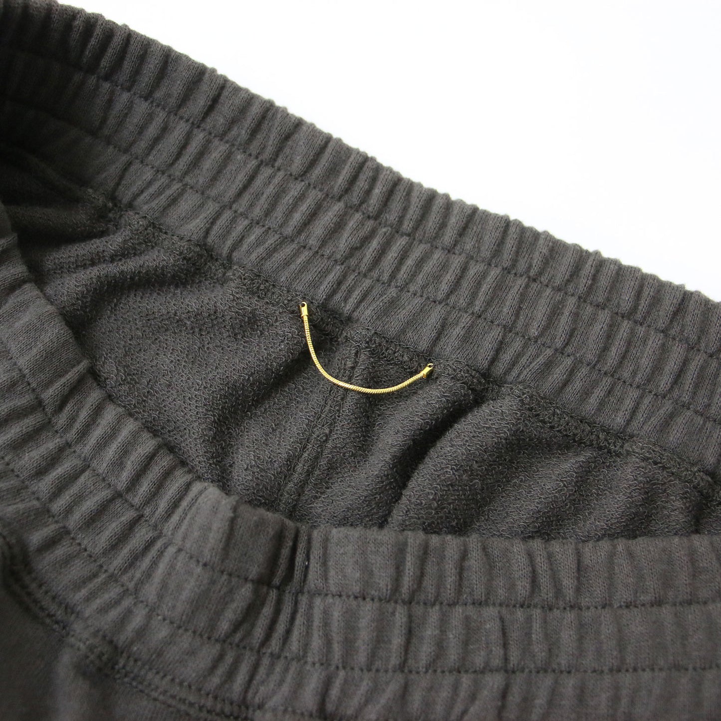 スウェット パンツ / ワイド ストレート スリット ウエストゴム 裏毛 コットン