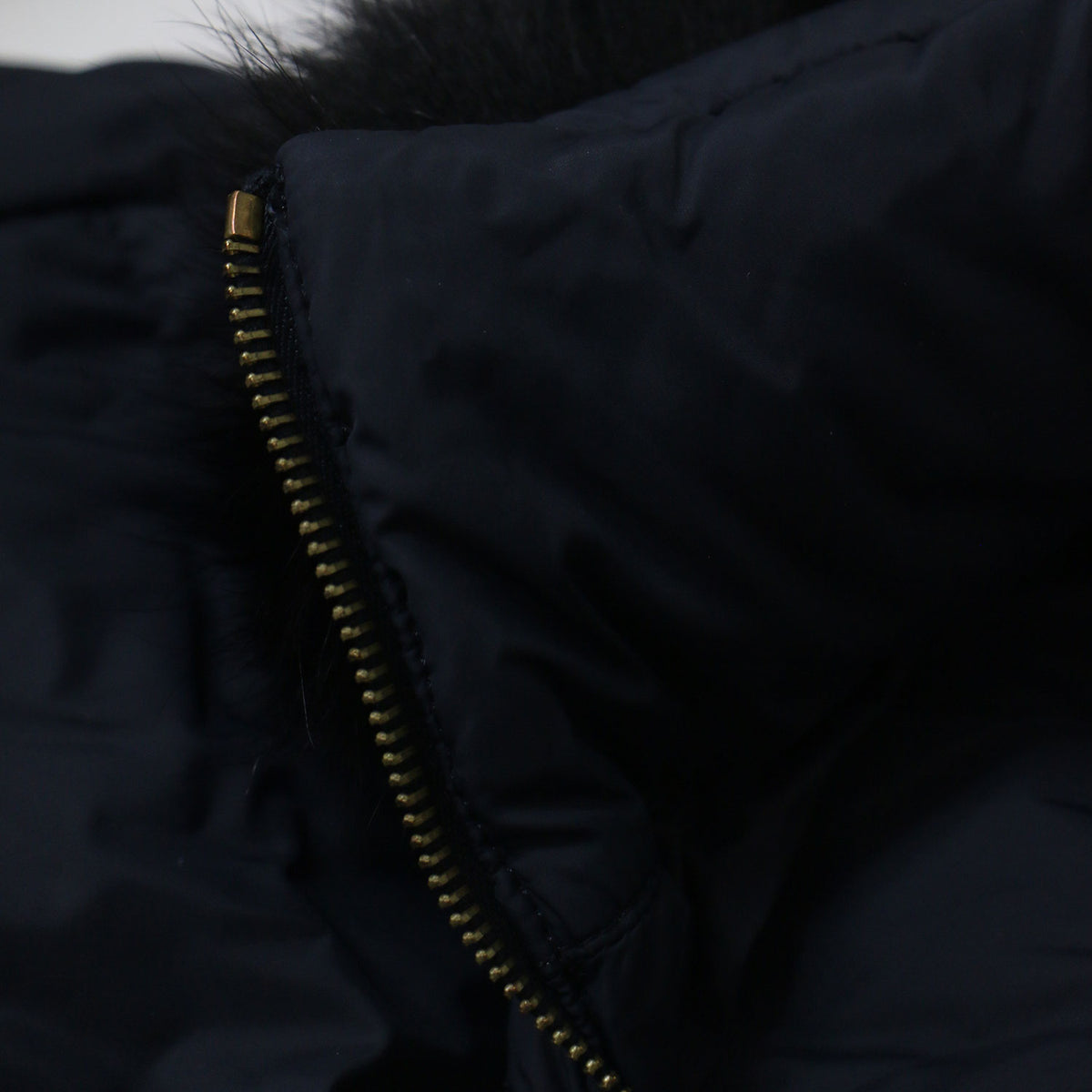 × UNITED ARROWS 別注 LEXYDUE ダウン コート / スタンドカラー ミドル丈 フォックスファー レクシー
