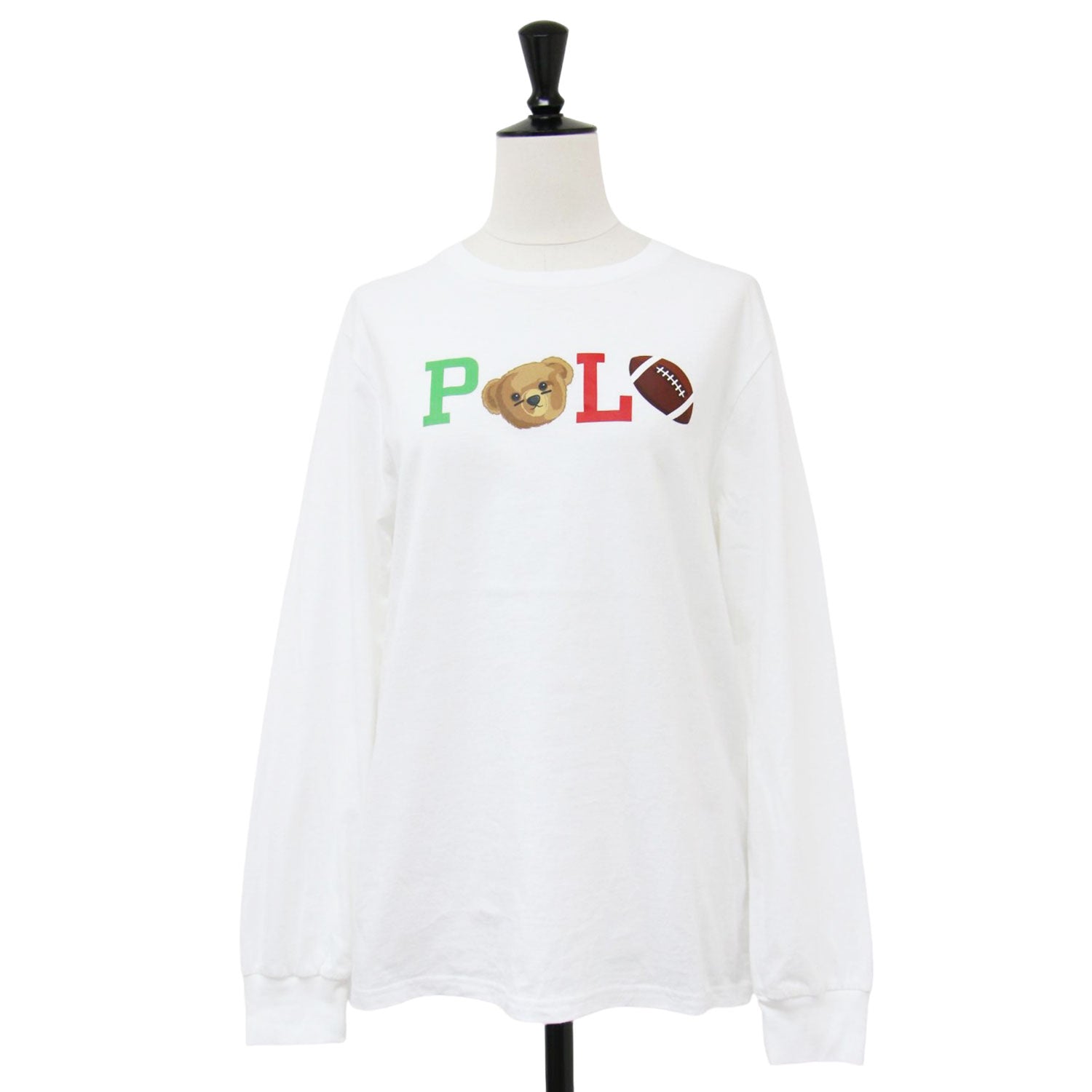 POLO Ralph Lauren (ポロ ラルフローレン) ポロベア ロゴ 長袖 T POLO Ralph Lauren (ポロ ラルフローレン) ポロベア ロゴ 長袖 T