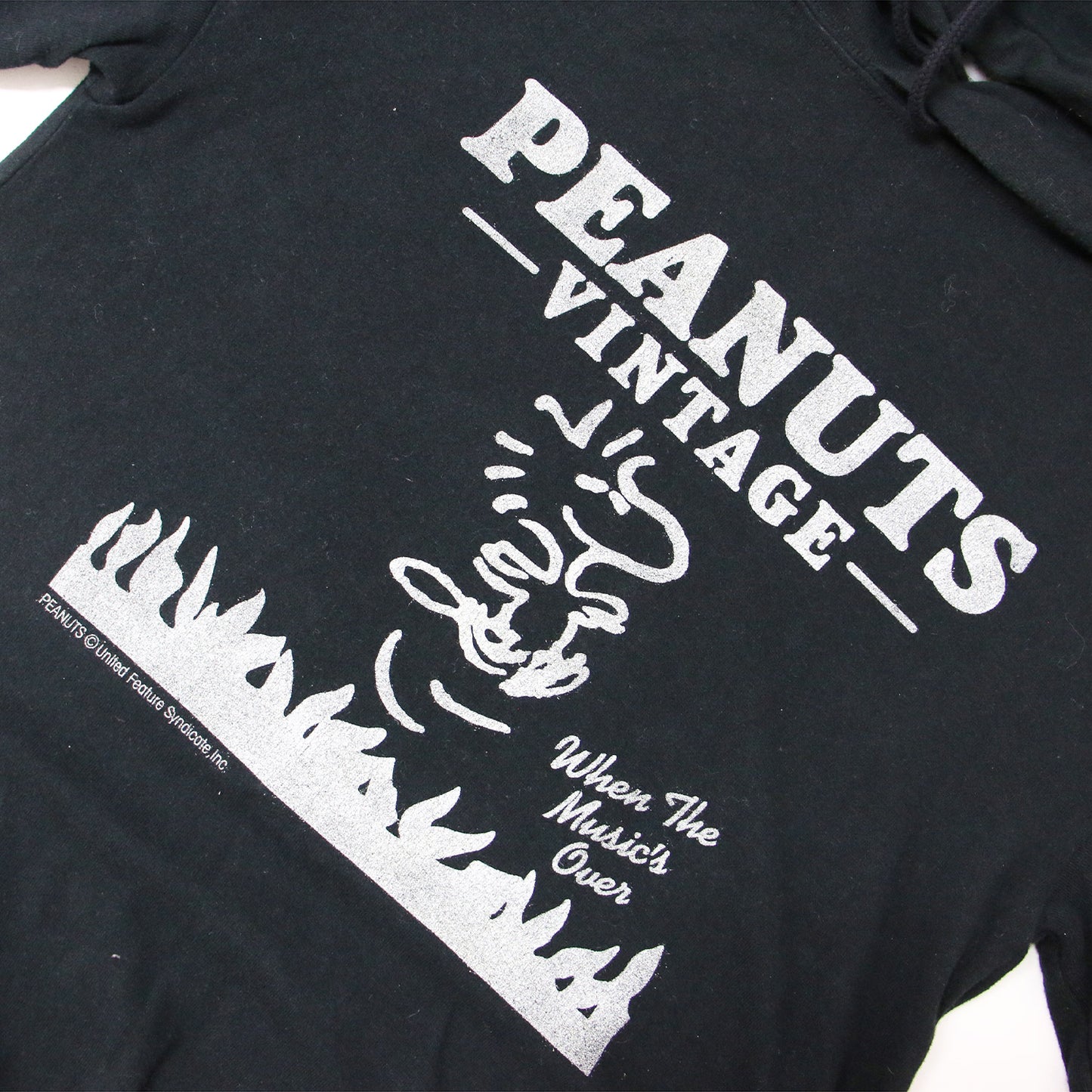 × PEANUTS 半袖 パーカー ワンピース / ミニ丈 カットソー プリント コットン