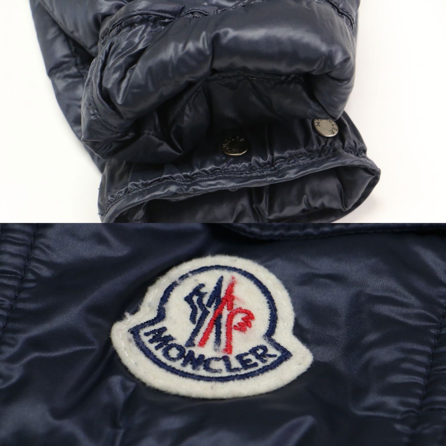 フード付き ダウン ジャケット / BLEU GIUBBOTTO ショート丈 スタンドカラー ナイロン