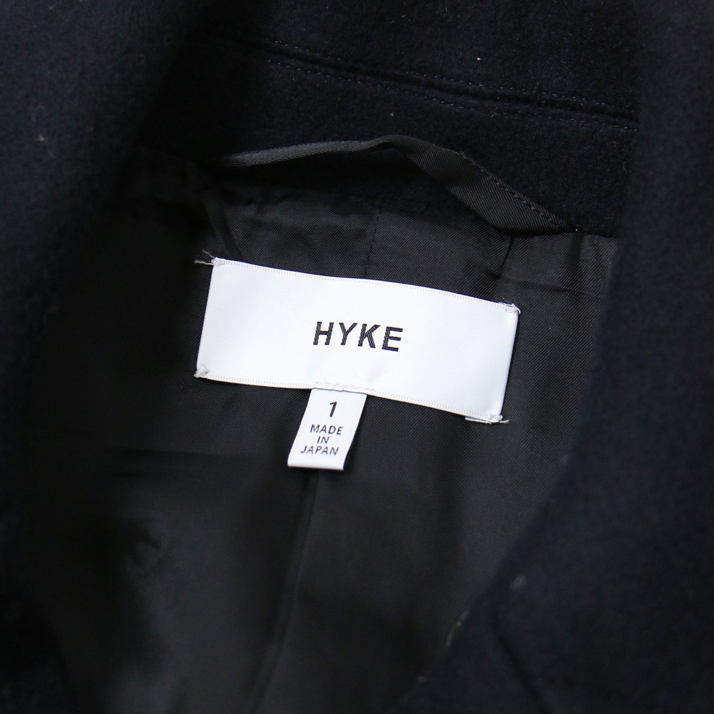 ウール メルトン 8B ピーコート / ミドル丈 アンカーボタン