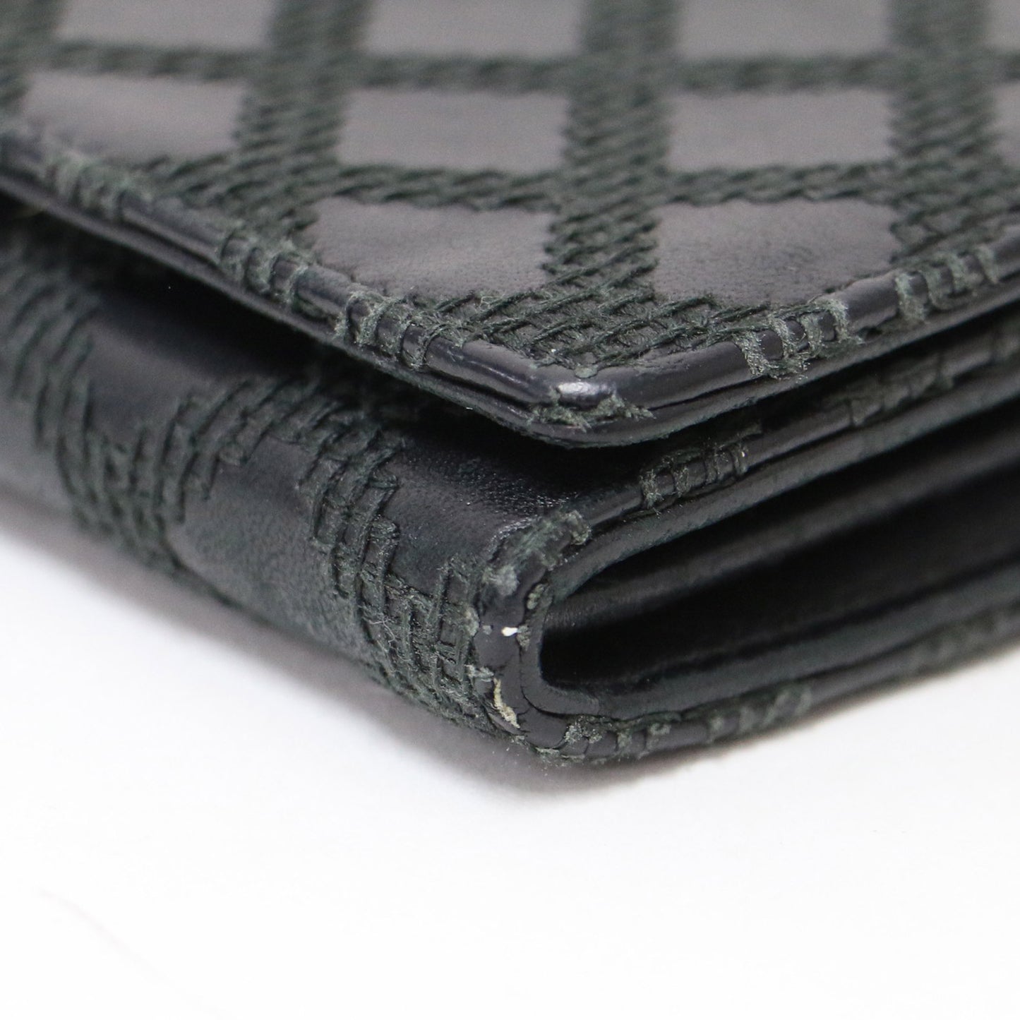 ワイルドステッチ ロングウォレット / 長財布 二つ折り フラップ ココマーク 本革 レザー