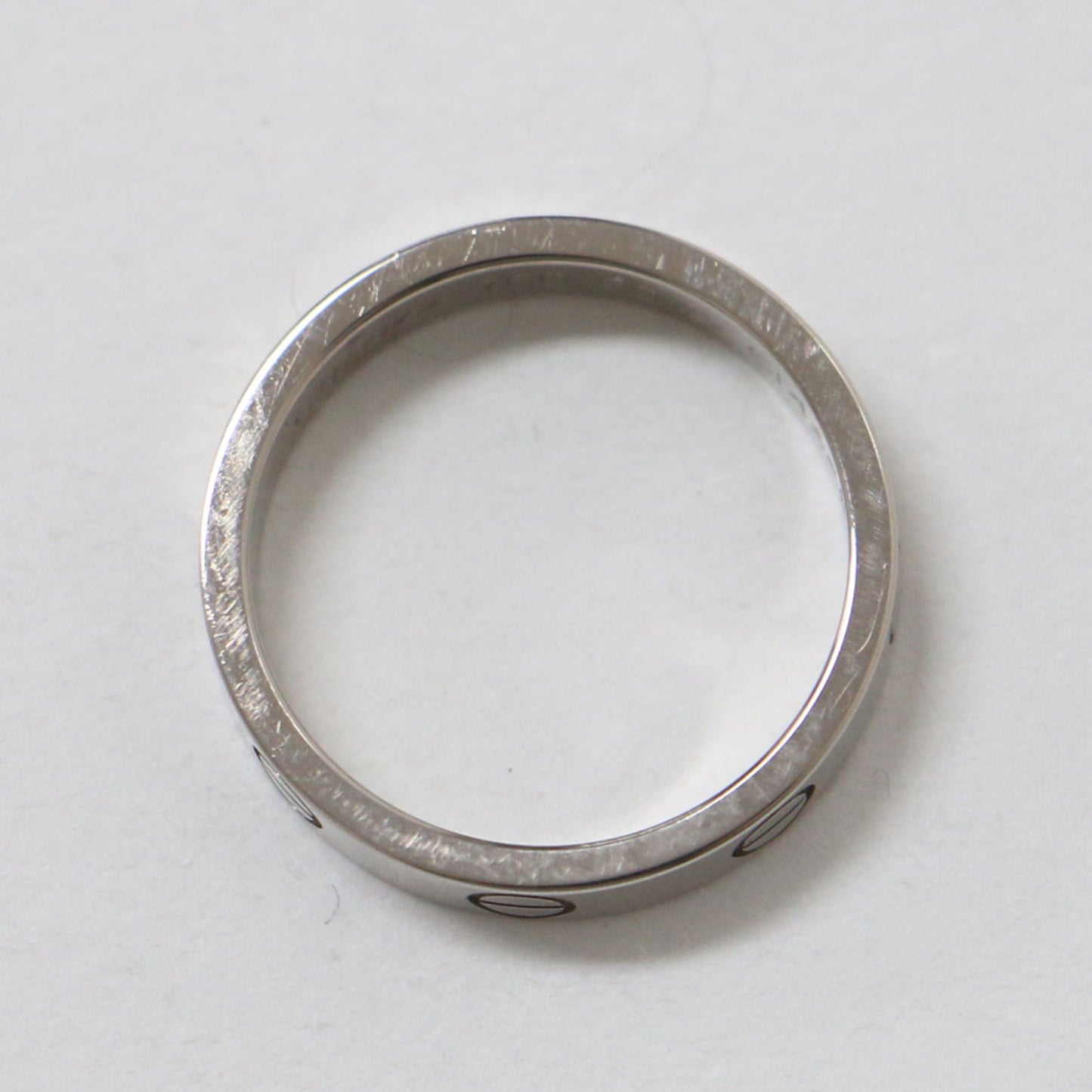 ミニラブ リング / 指輪 K18 WG ホワイトゴールド 750