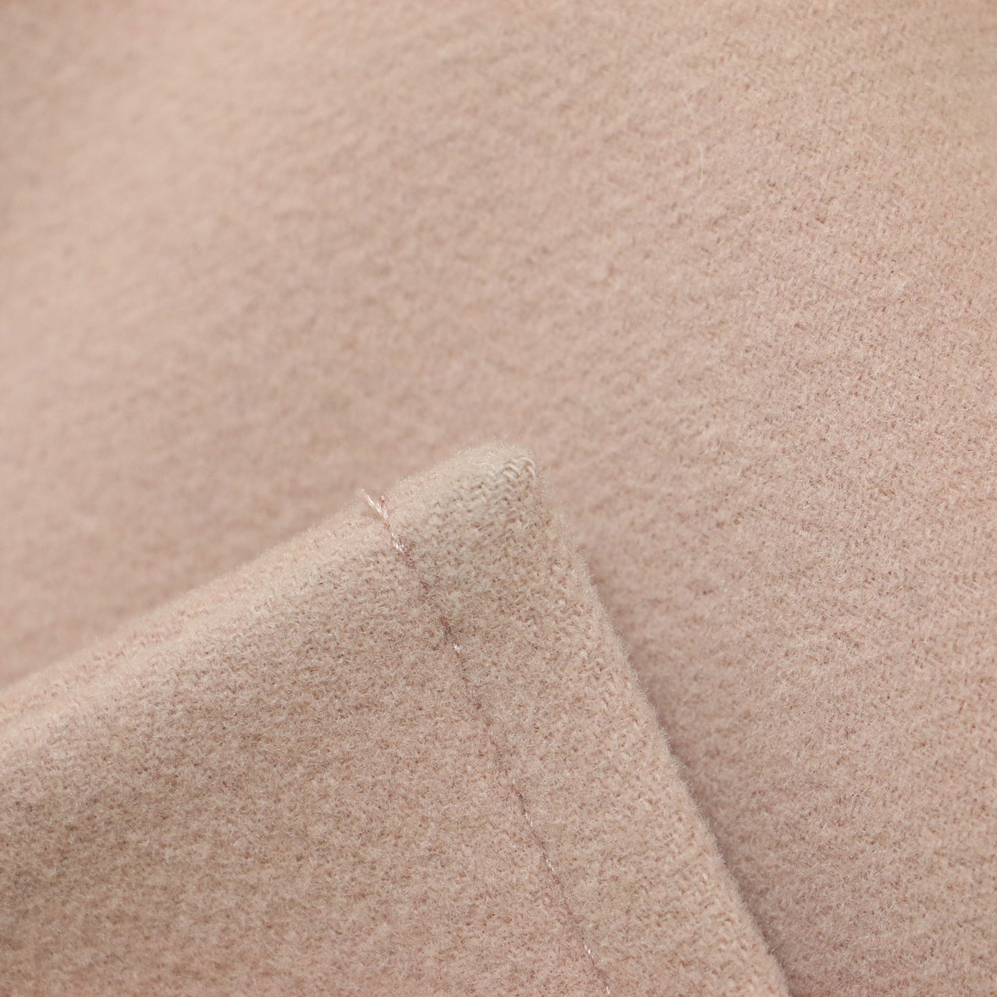 ウール メルトン ダッフルコート / ロング丈 パイル加工 フード