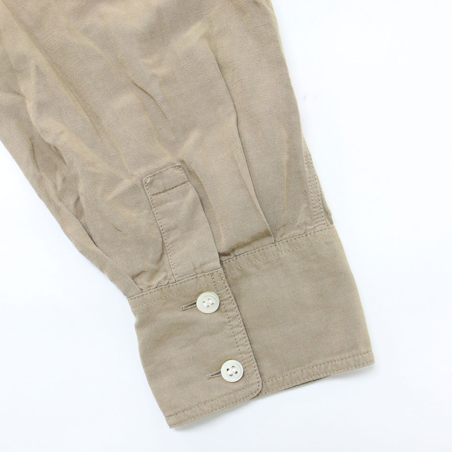 ドレープ アサ ミディスリーブ シャツ / 半袖 レーヨン コットン リネン