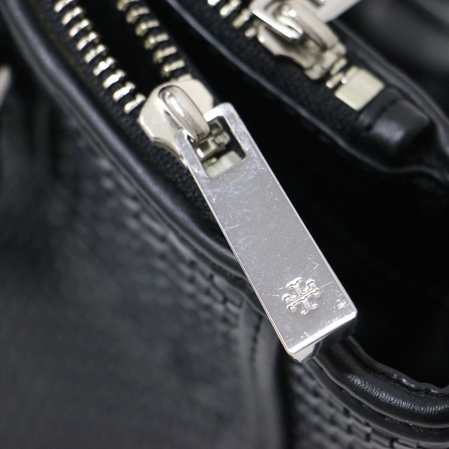 編み込み レザー トートバッグ / ショルダーバッグ 2WAY