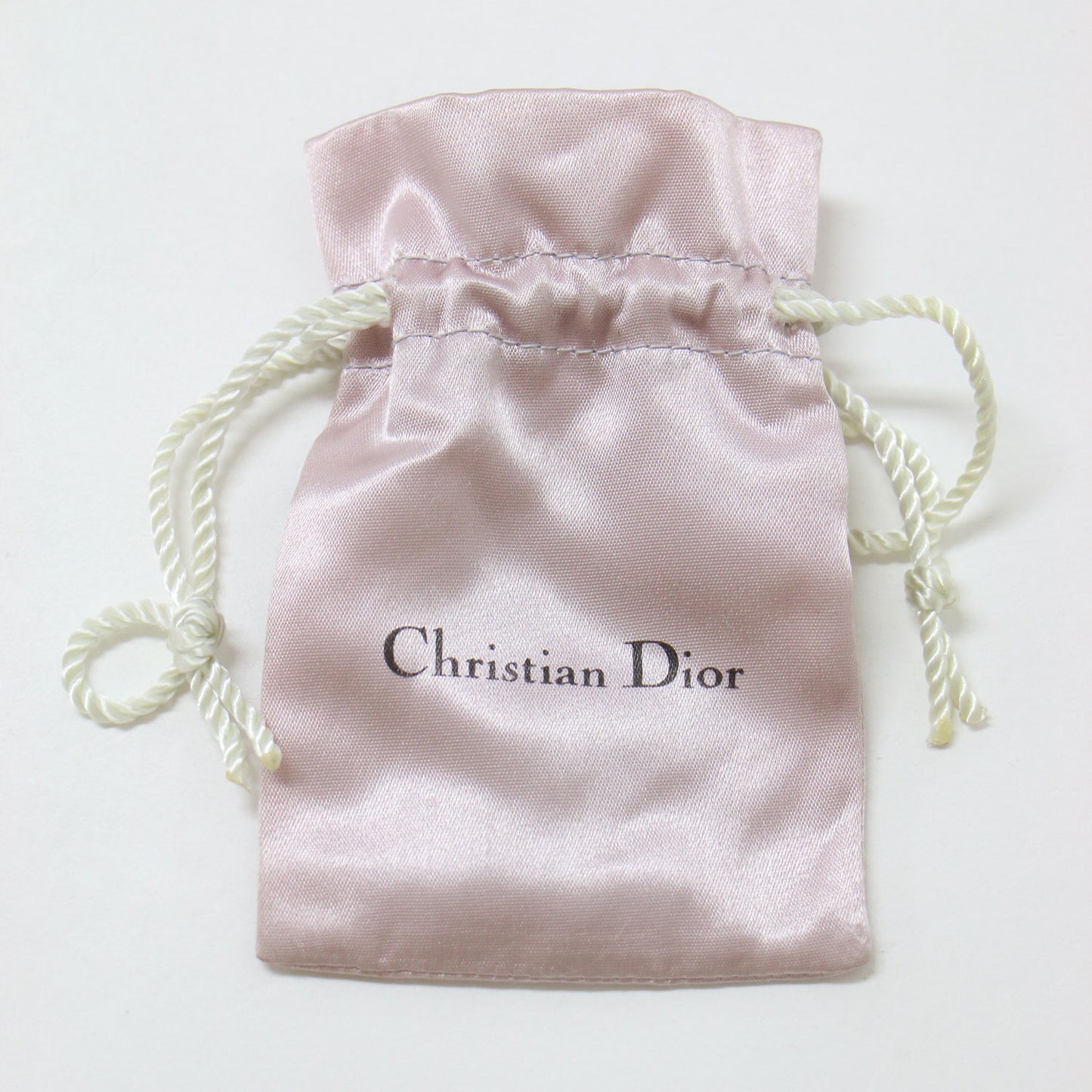 ラインストーン CD ハーフフープ イヤリング / ロゴ 両耳用 ヴィンテージ