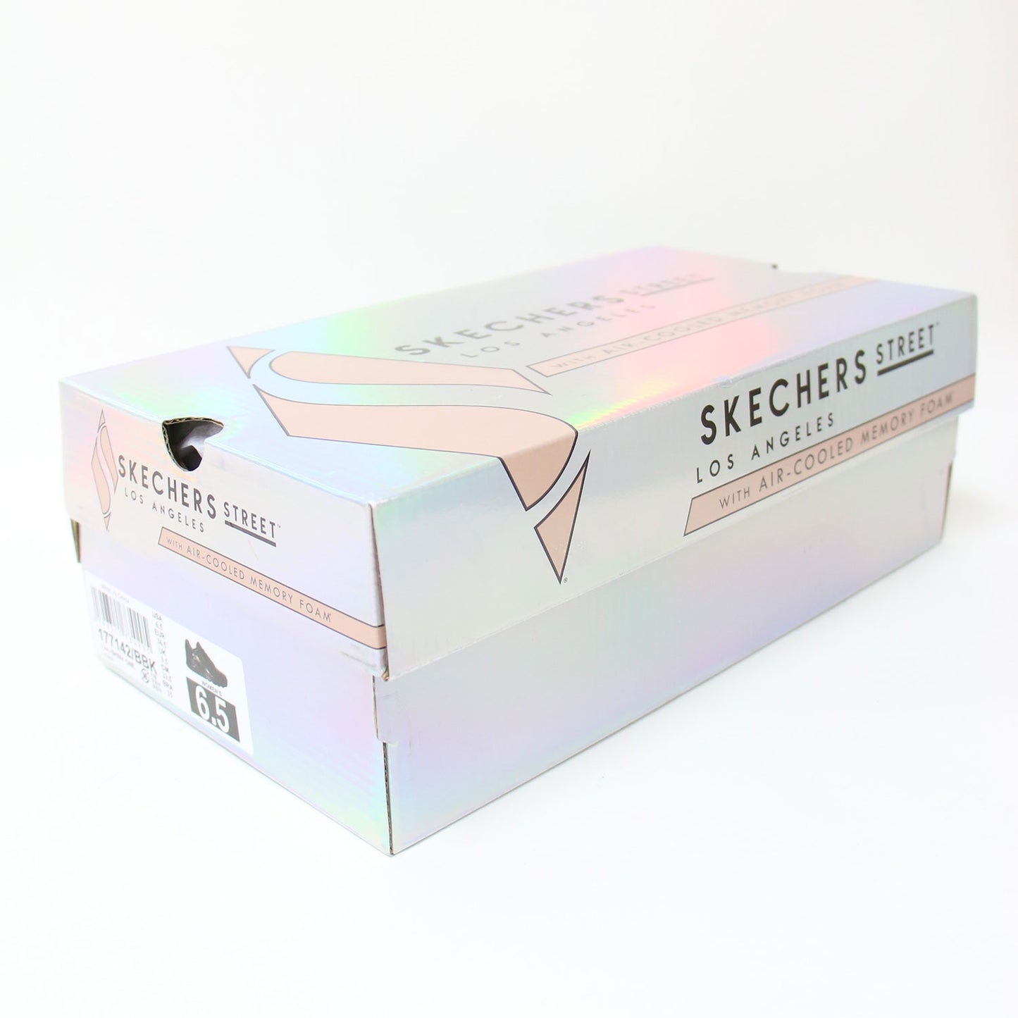 ウノ シャイニー ワン スケッチエア パテント スニーカー / Street Uno Shiny One レースアップ パンチングメッシュ スケッチエア