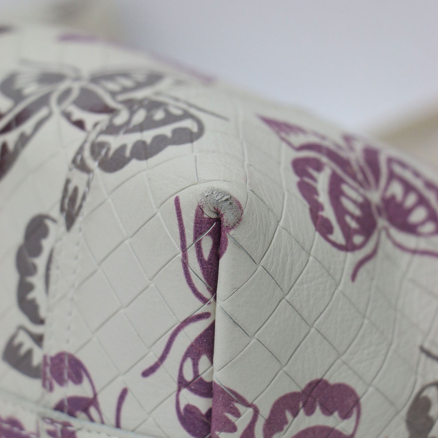 イントレッチオ ミラージュ トートバッグ / バタフライ パピヨン 蝶 プリント レザー